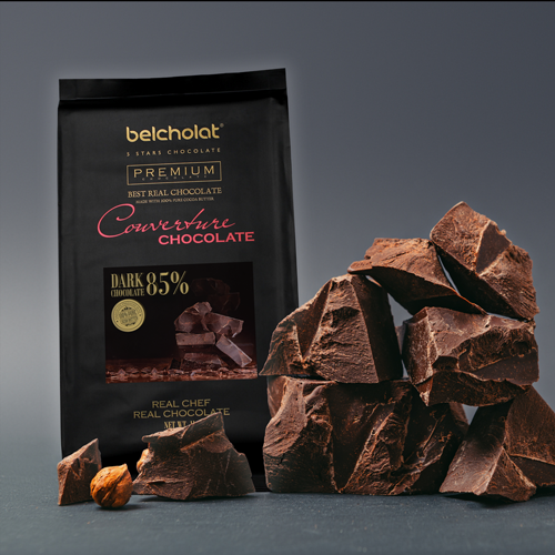 Extra Bitter Couverture Chocolate 85%/ Block 500g