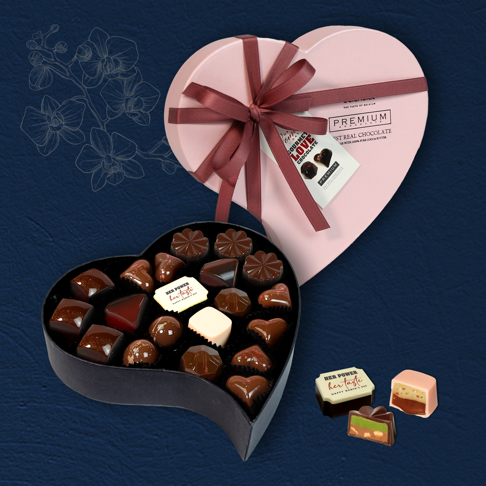 Gourmet Love Chocolate/ Romantic Heart - S01