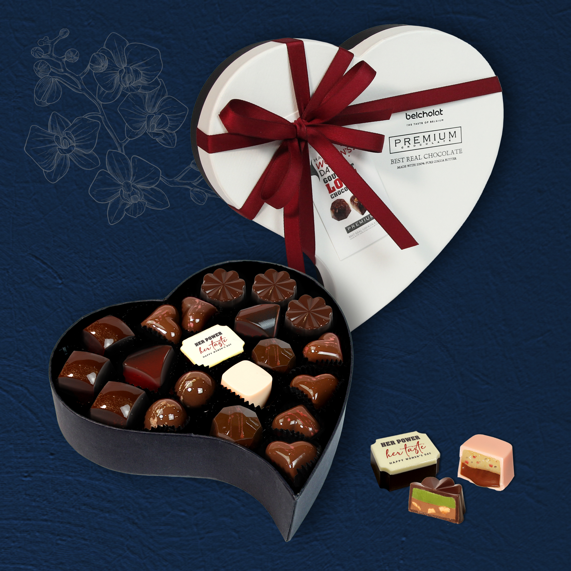 Gourmet Love Chocolate/ Romantic Heart - S01