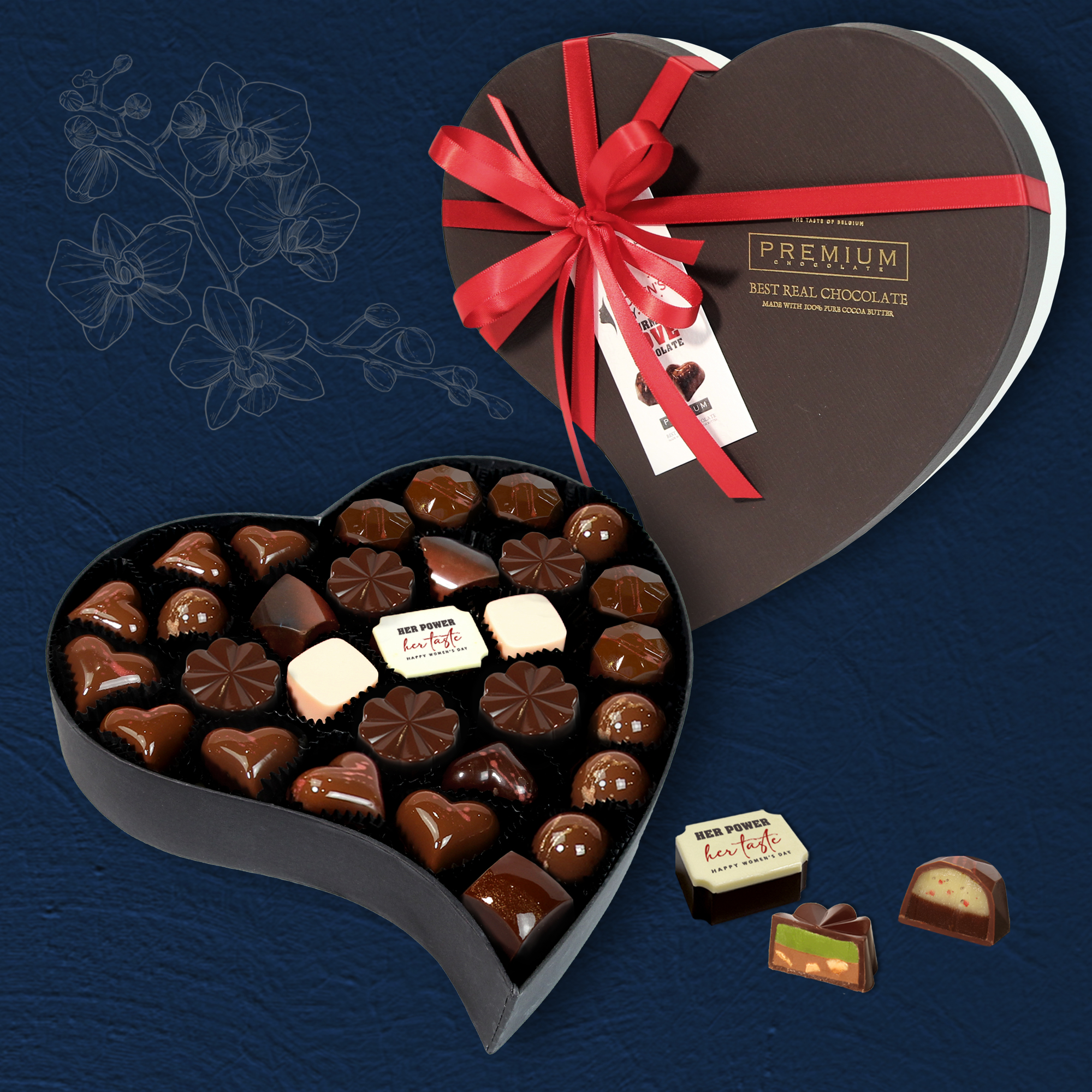 Gourmet Love Chocolate/ Romantic Heart -S02