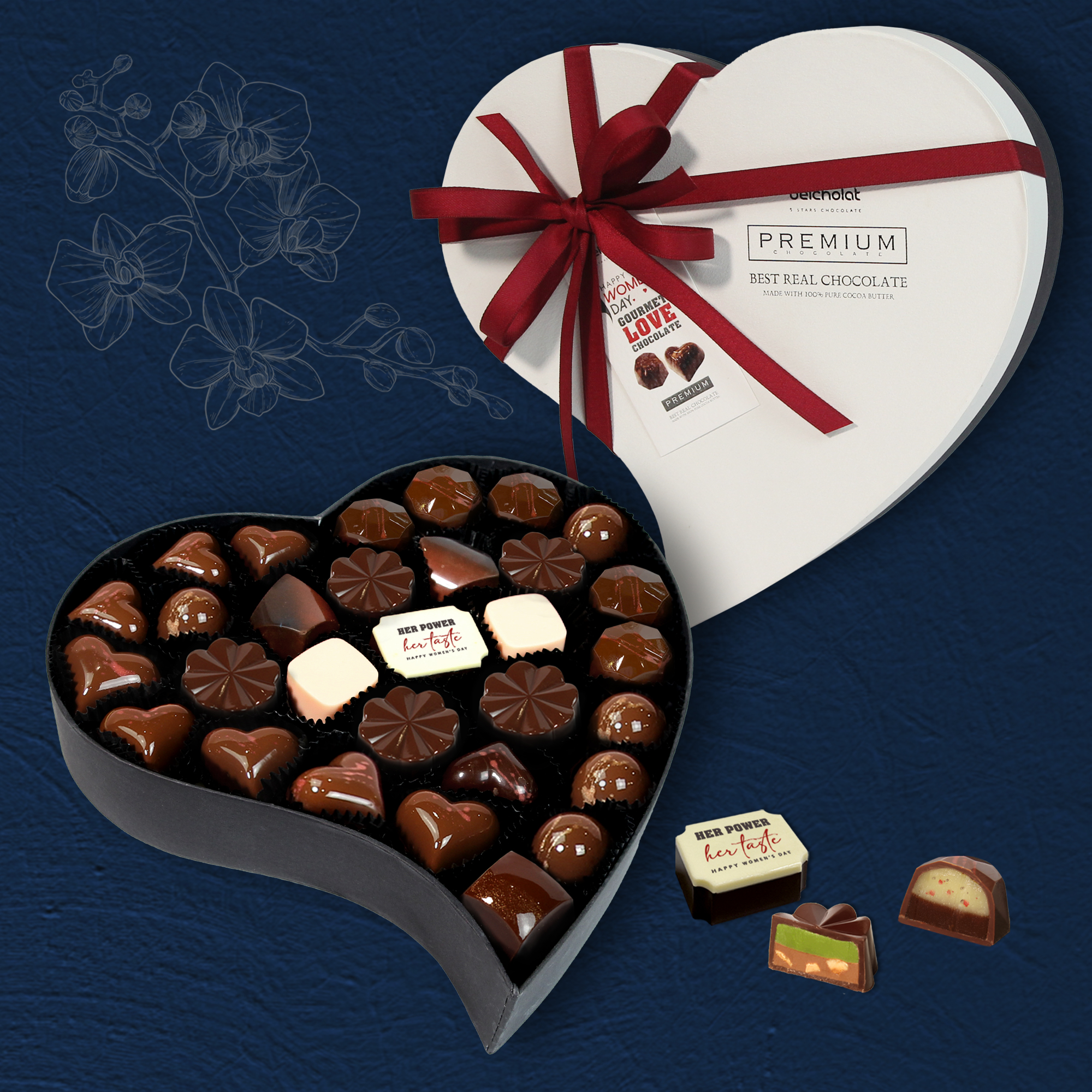 Gourmet Love Chocolate/ Romantic Heart -S02