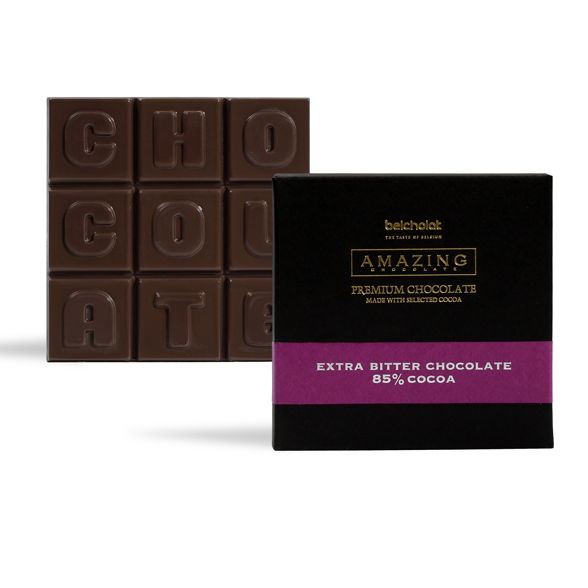 Amazing Extra Bitter Chocolate 85% 80g