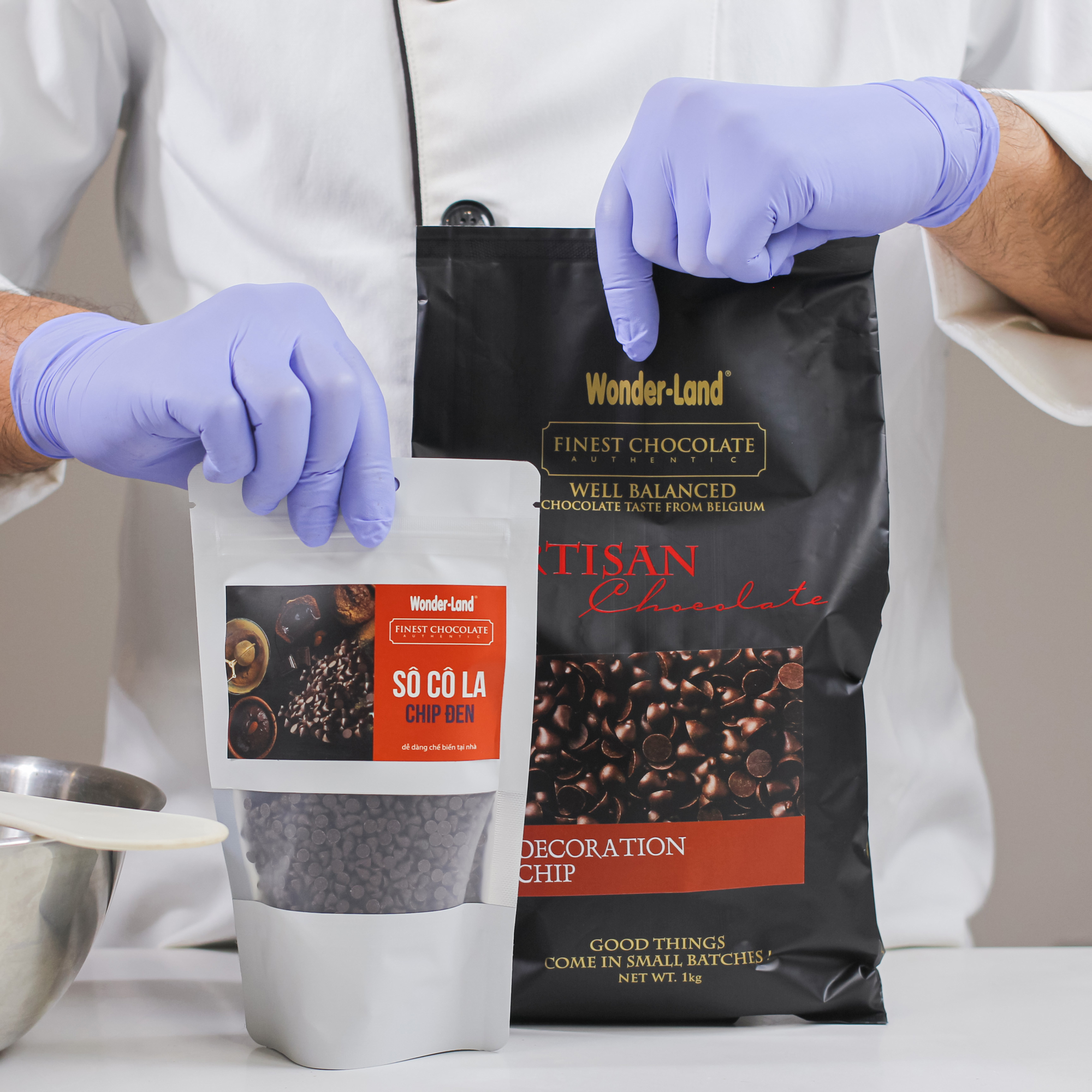 Decoration Chip Dark Chocolate/ Bag 1kg