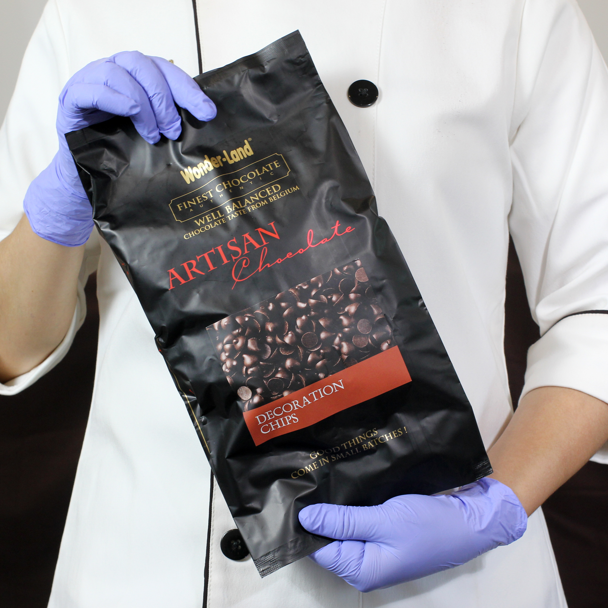 Decoration Chip Dark Chocolate/ Bag 1kg