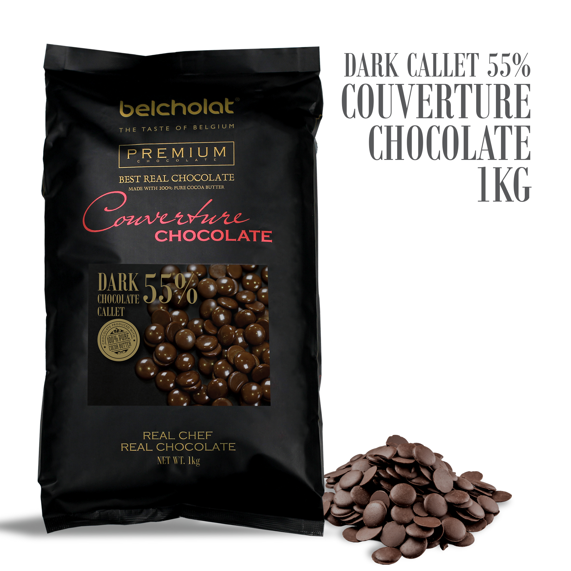 Dark Couverture Chocolate/ Callet 1kg