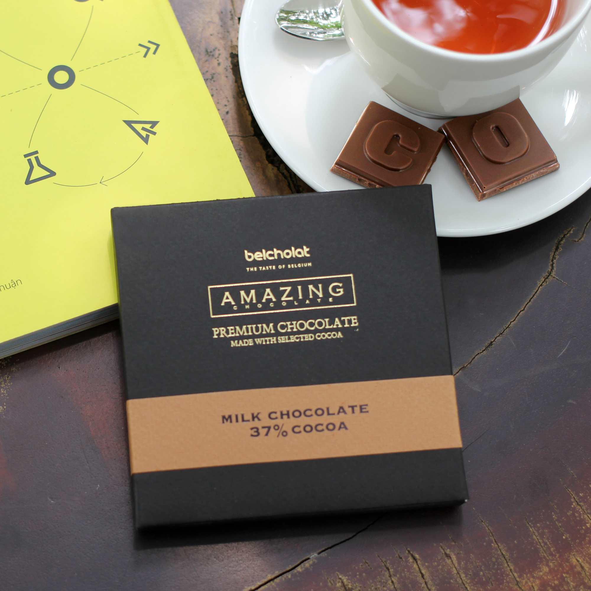 Amazing Milk Chocolate 37% 80g