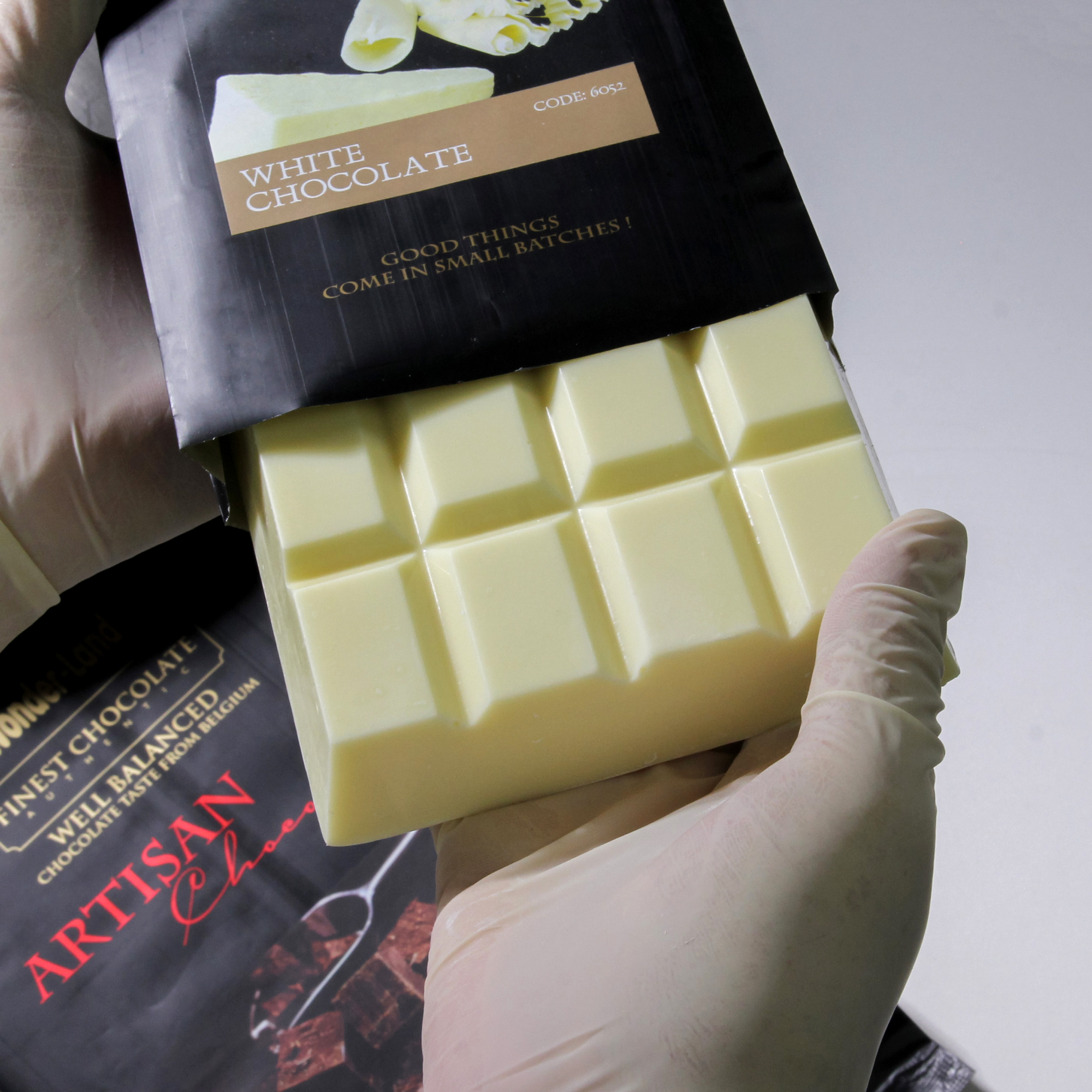 White Chocolate 6052/ Block 500g