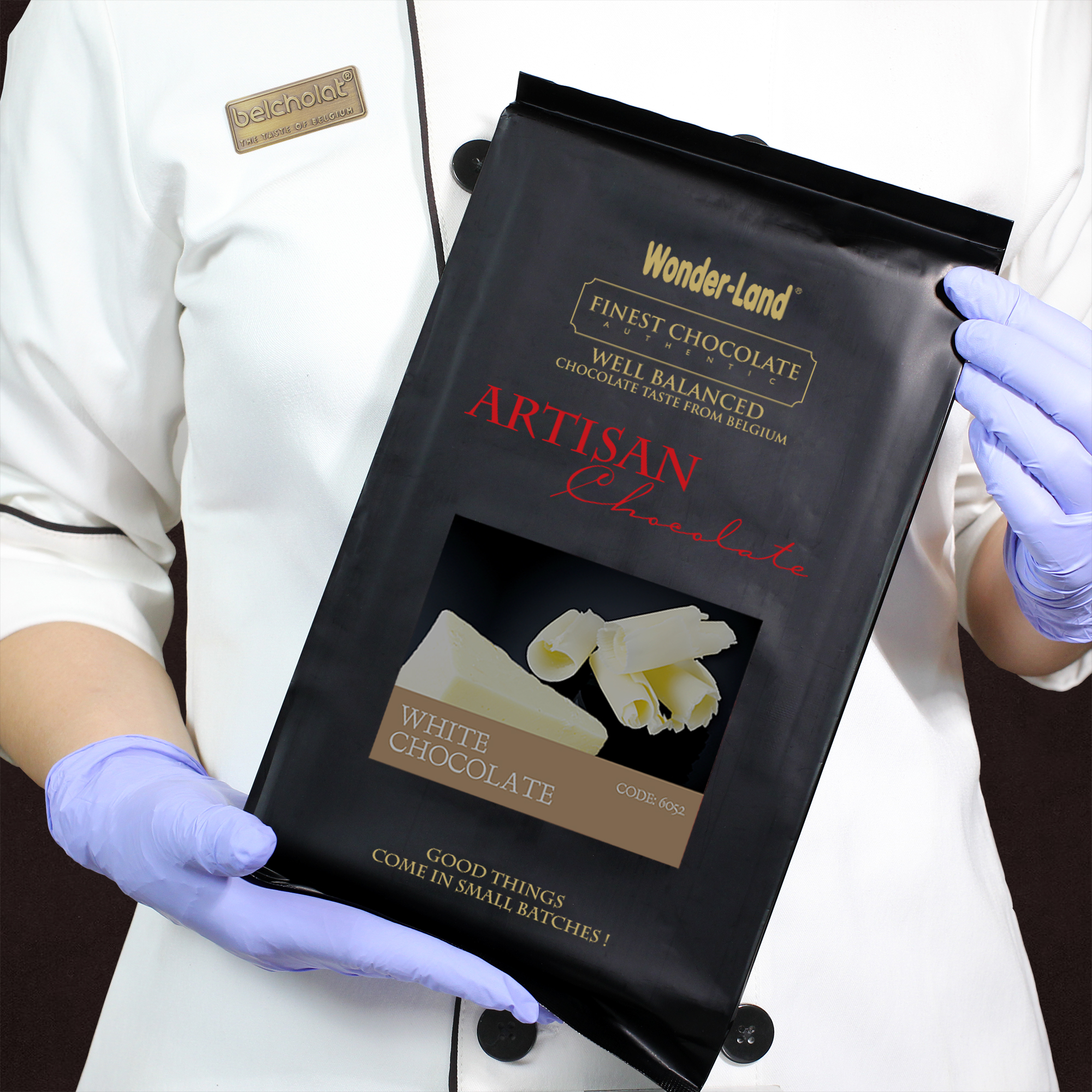 White Chocolate 6052 / Block 1kg