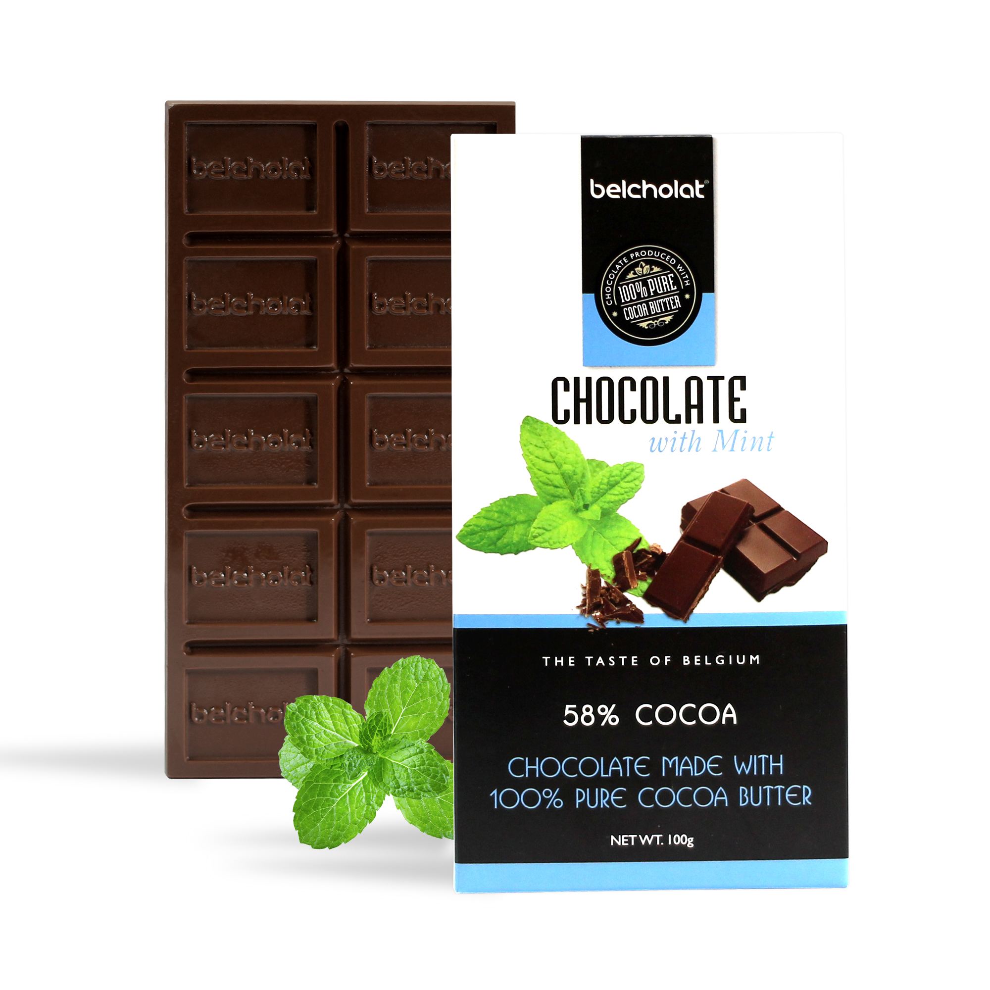 Thanh 100g Chocolate With Mint