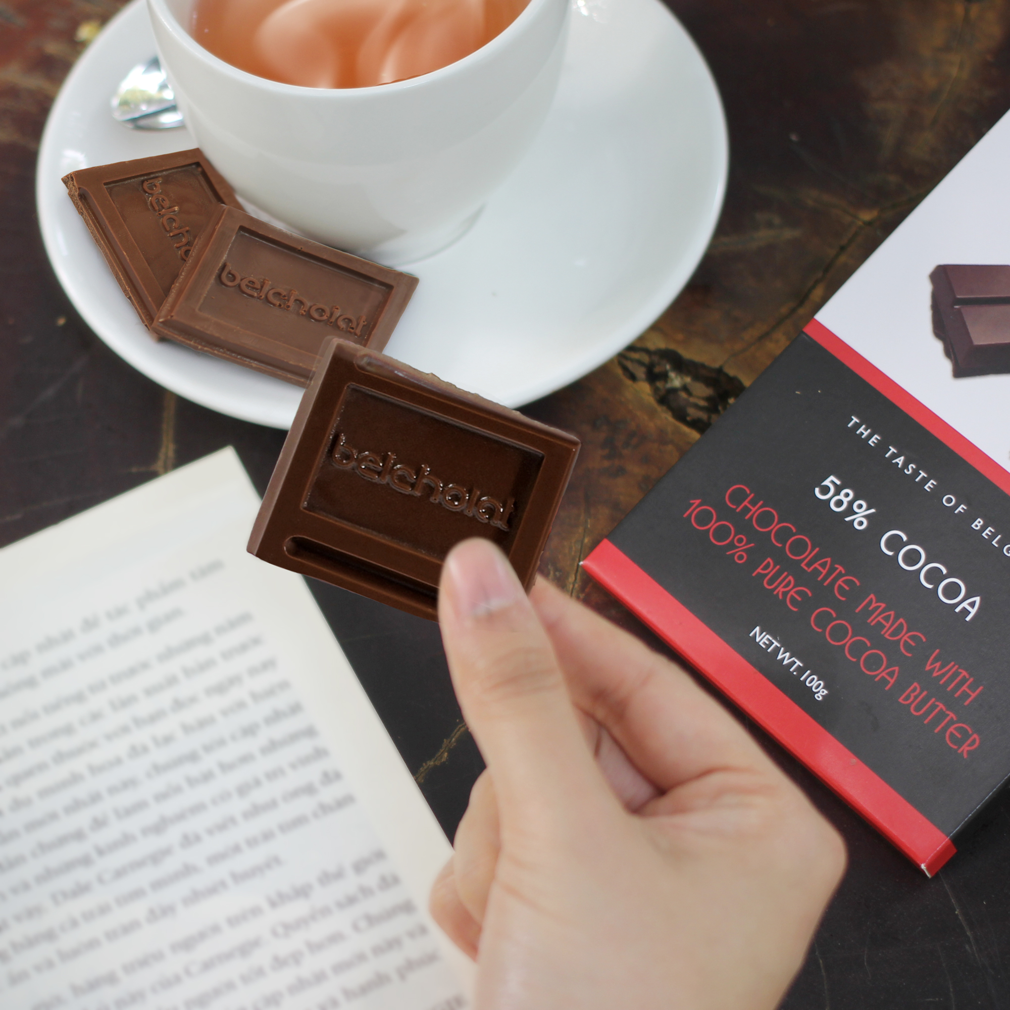 Thanh 100g Dark Chocolate 58%