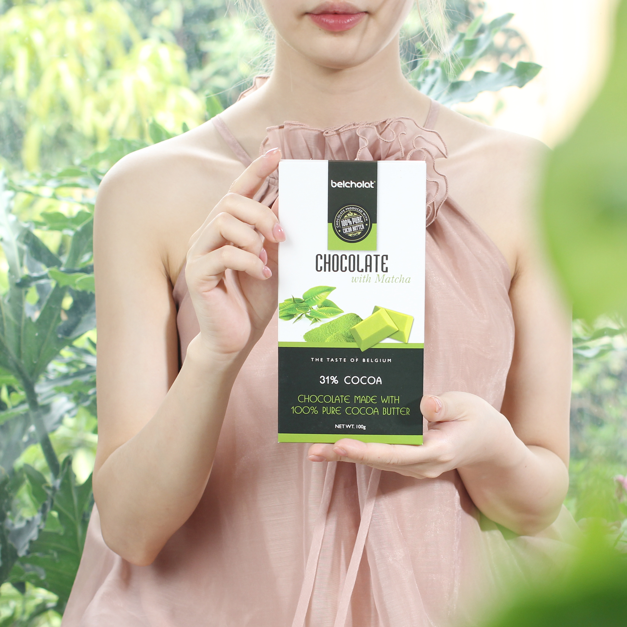 Thanh 100g Chocolate With Matcha