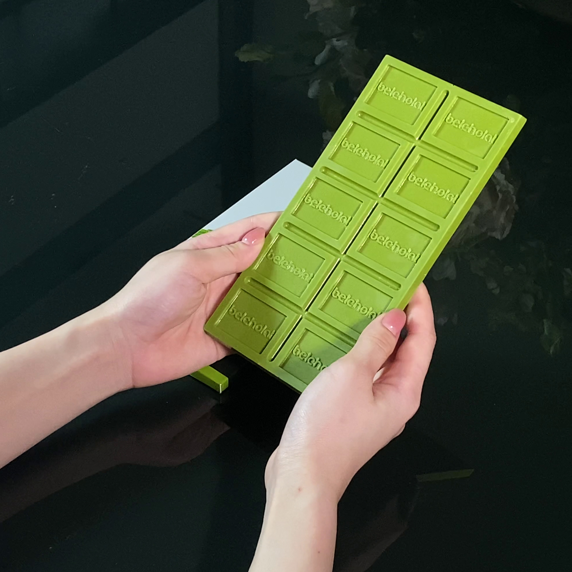 Thanh 100g Chocolate With Matcha Shan Tuyết