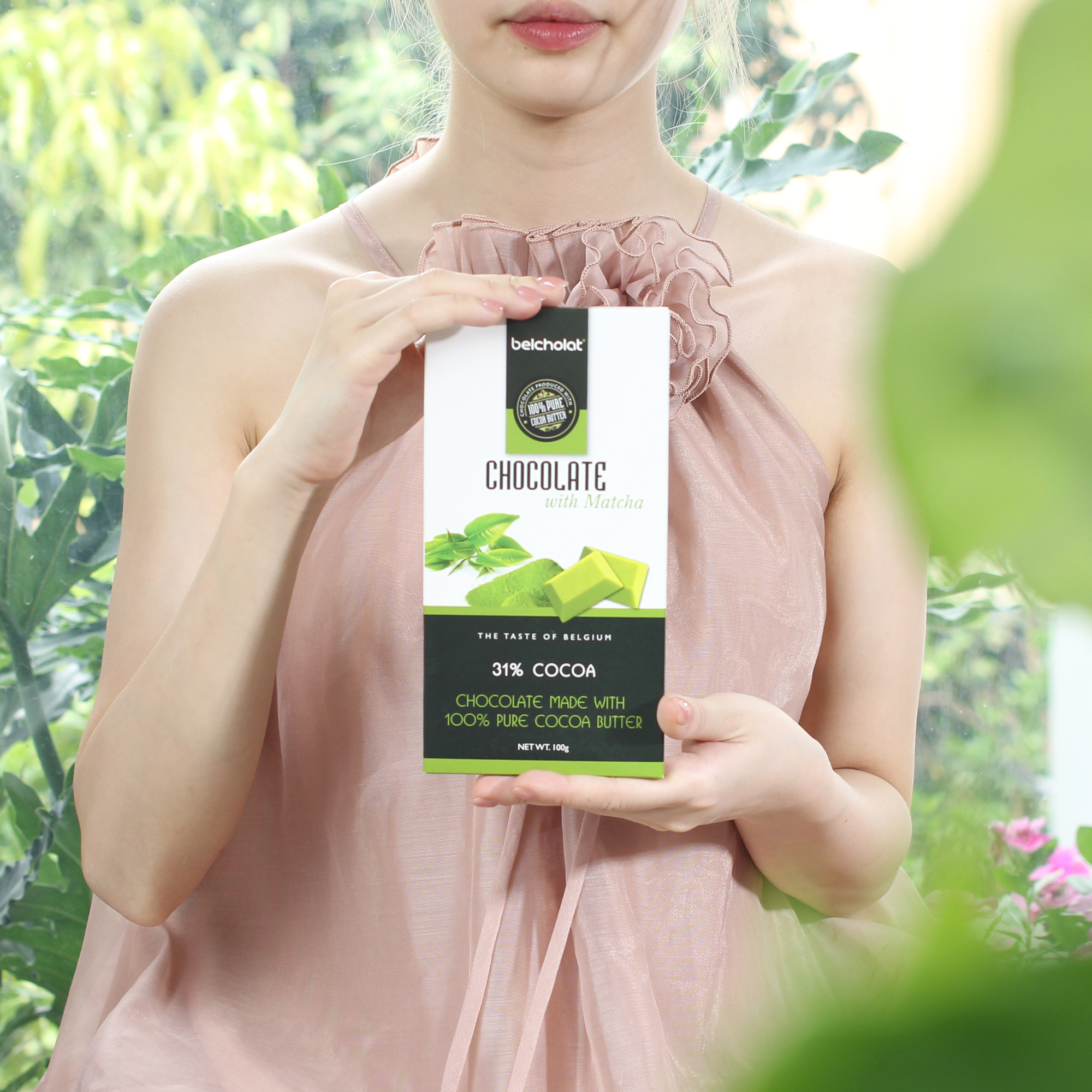 Thanh 100g Chocolate With Matcha