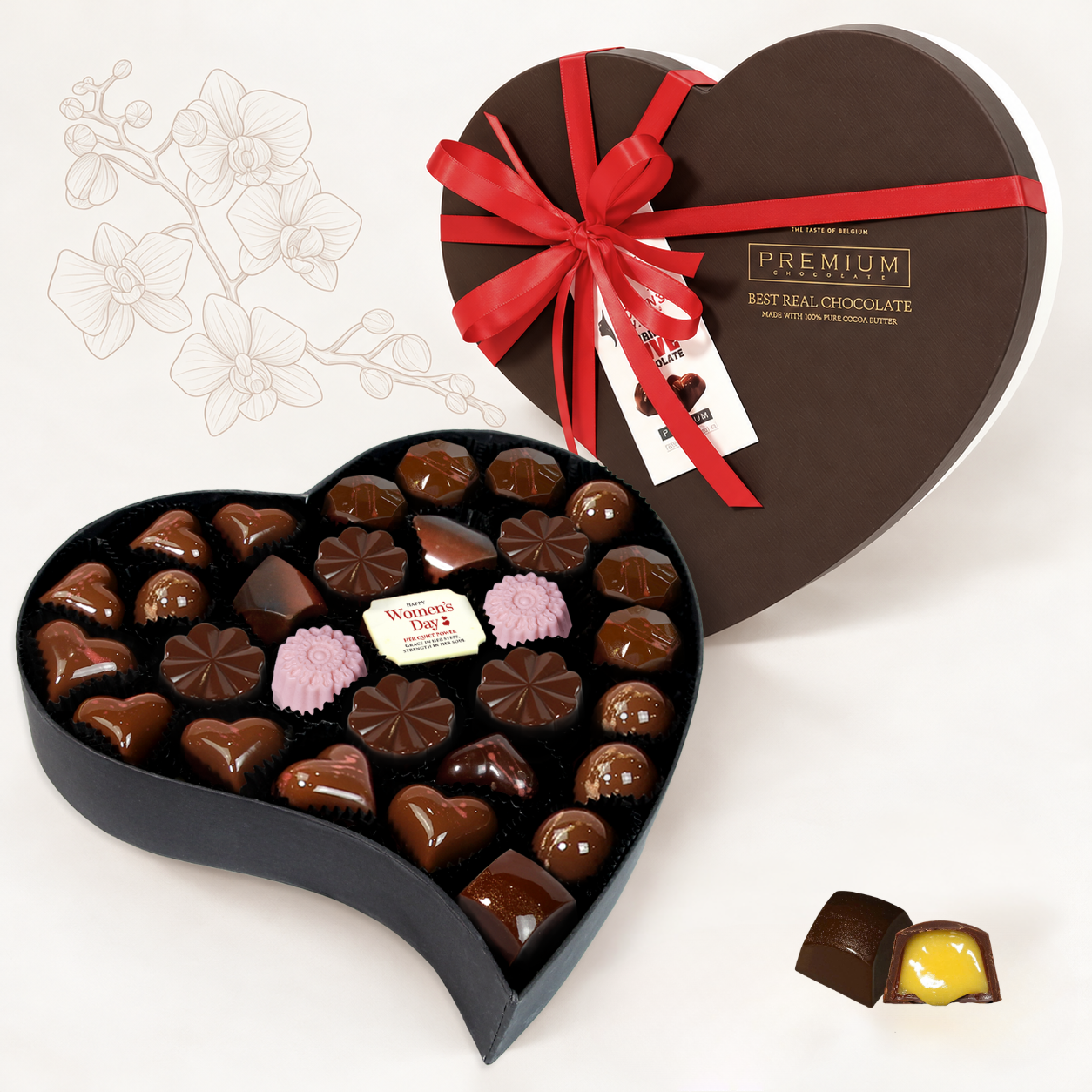 Gourmet Love Chocolate/ Romantic Heart -S02