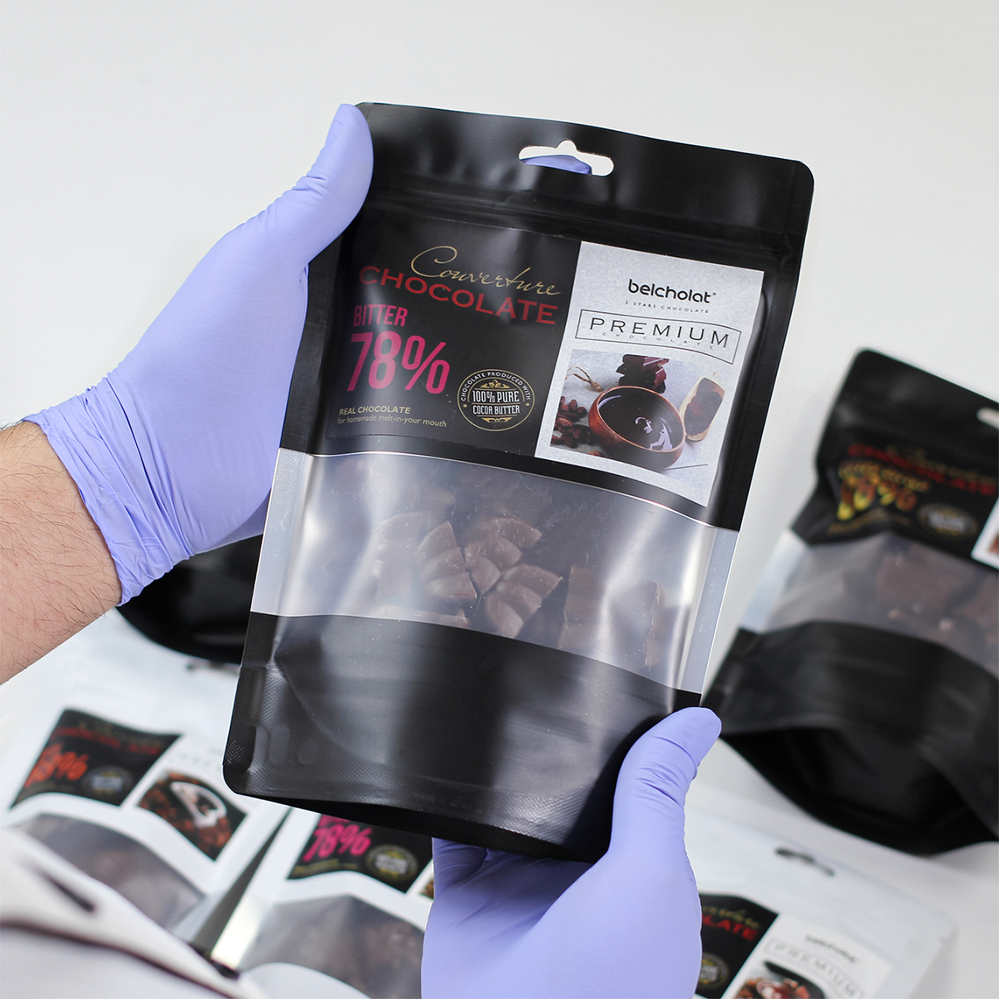 Bitter Couverture Chocolate 78%/ Bag 270