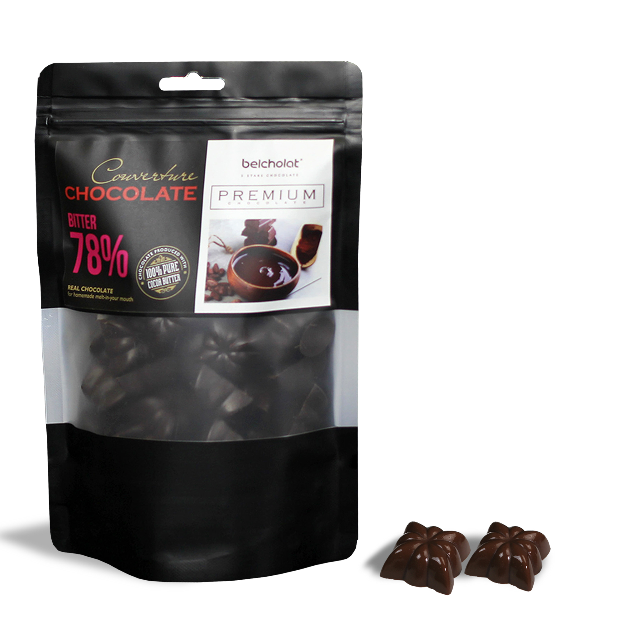 Bitter Couverture Chocolate 78%/ Bag 270