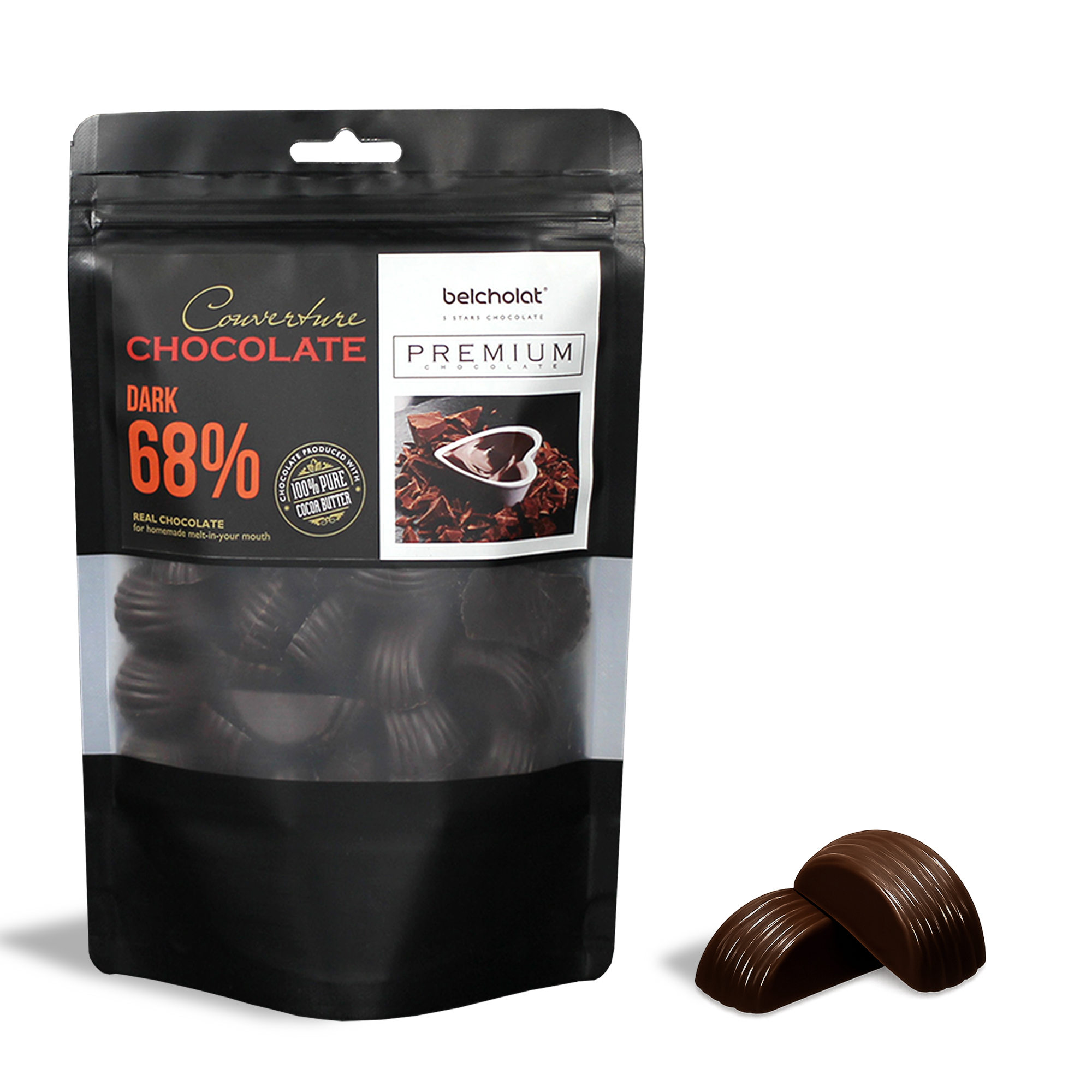 Dark Couverture Chocolate 68%/ Bag 270
