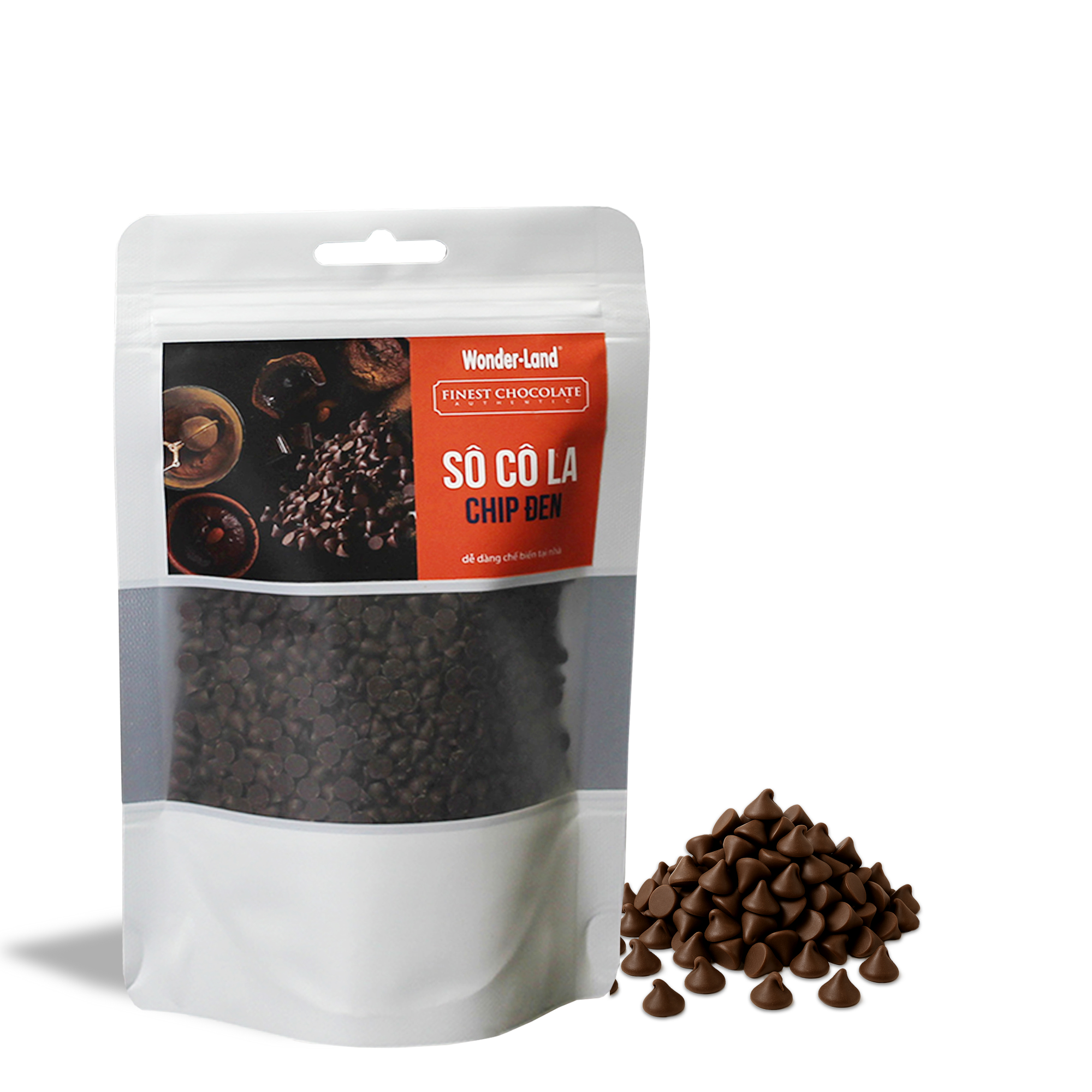 Decoration Chip Dark Chocolate / Bag 150