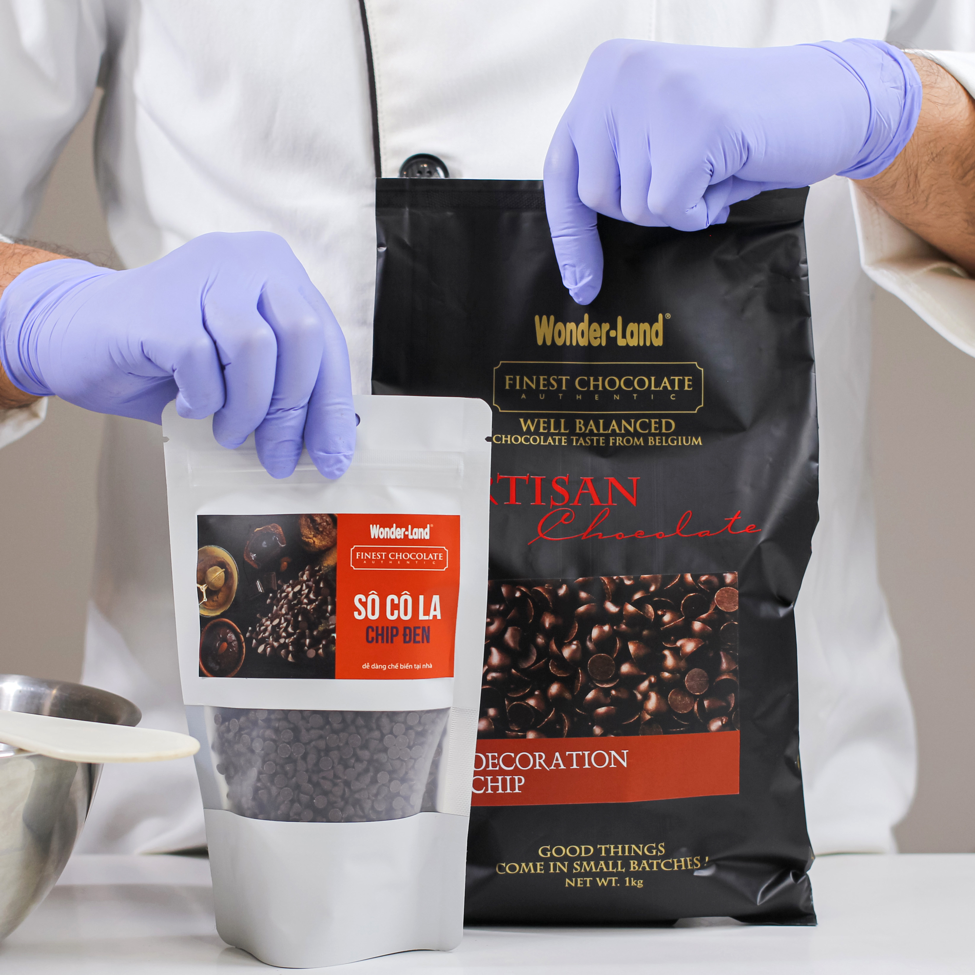 Decoration Chip Dark Chocolate / Bag 150