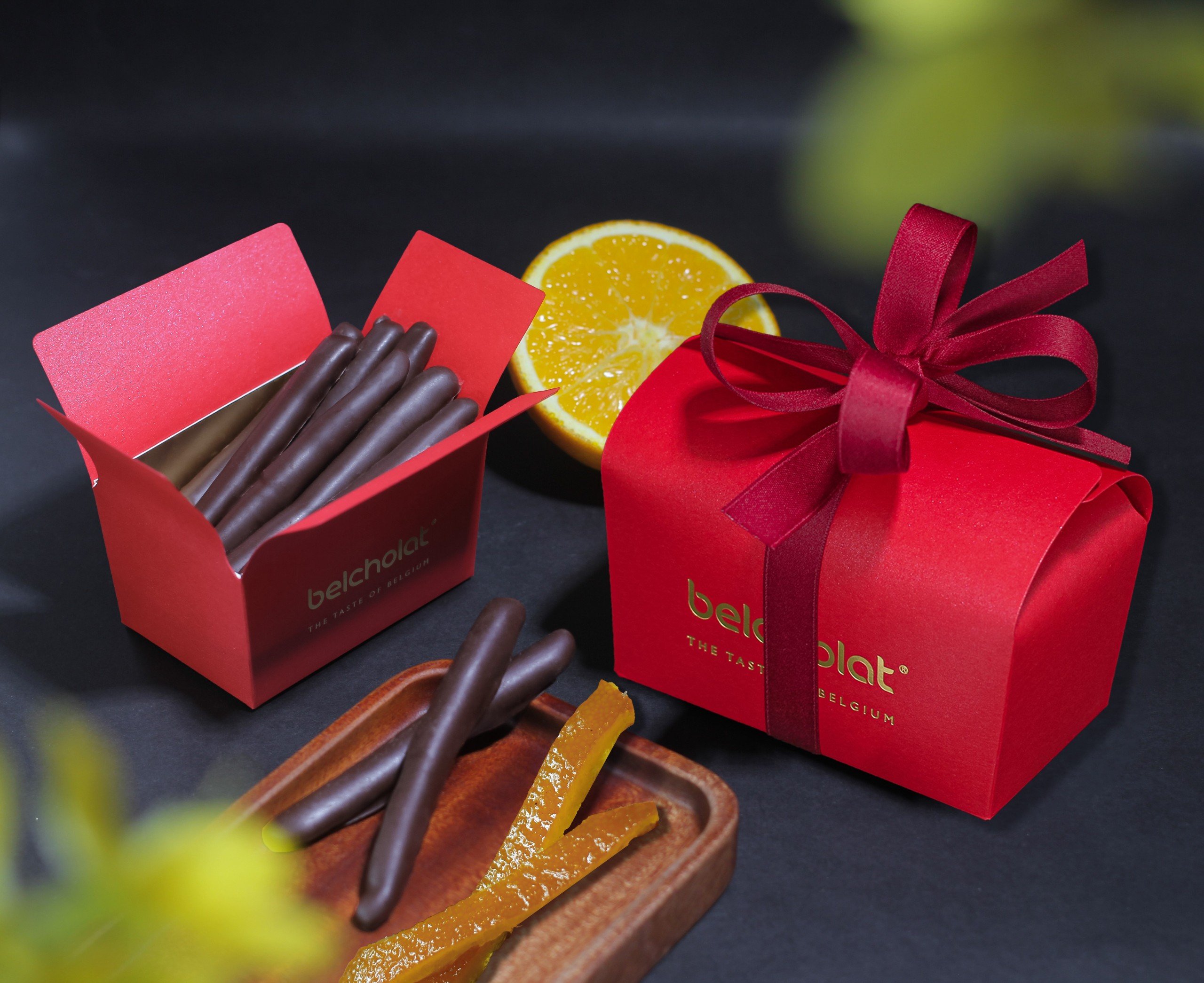 Fresh Orange Chocolate Stick