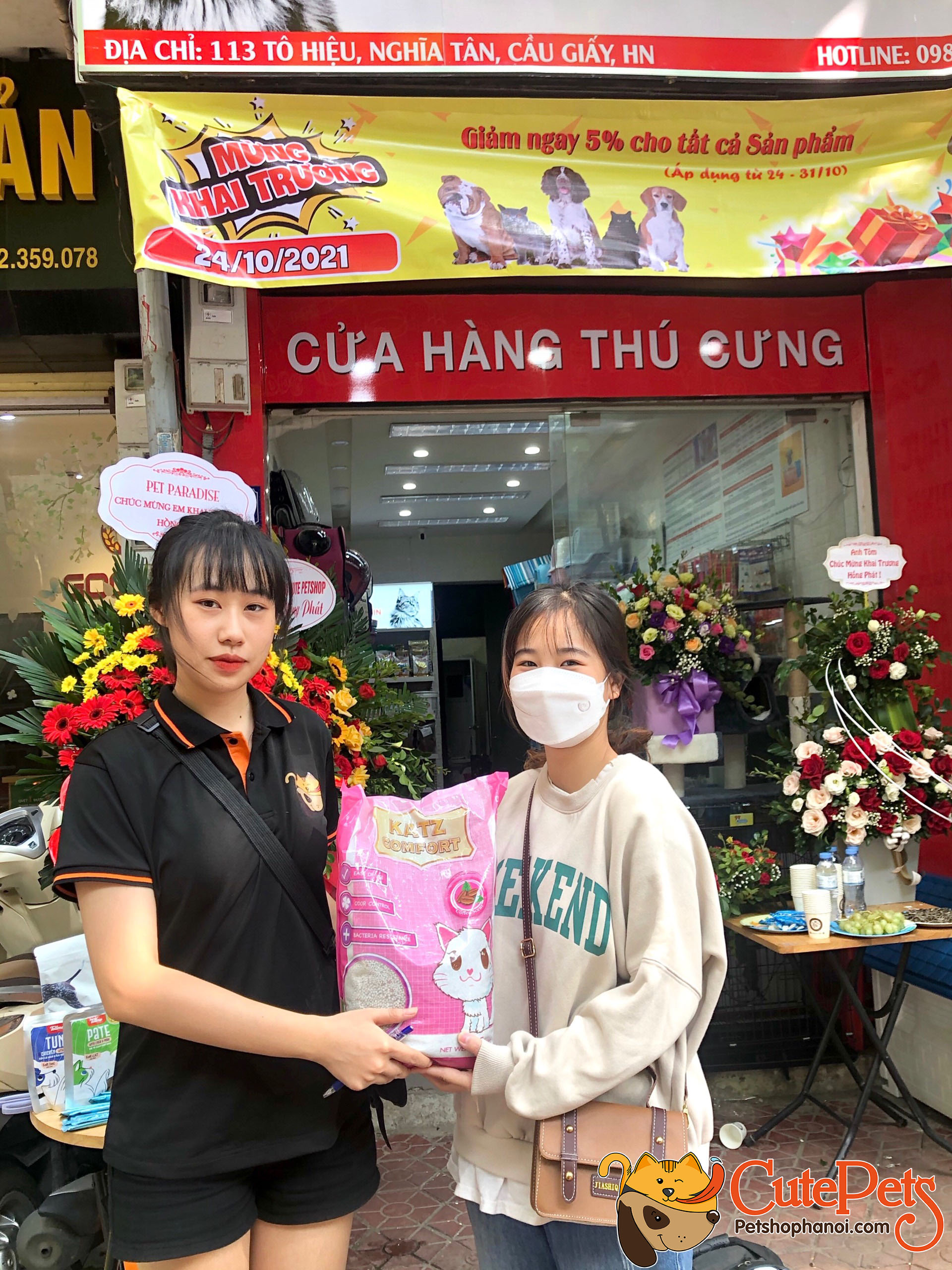 [THƯ CẢM ƠN] KHÁCH HÀNG ĐÃ THAM DỰ LỄ KHAI TRƯƠNG CỬA HÀNG.