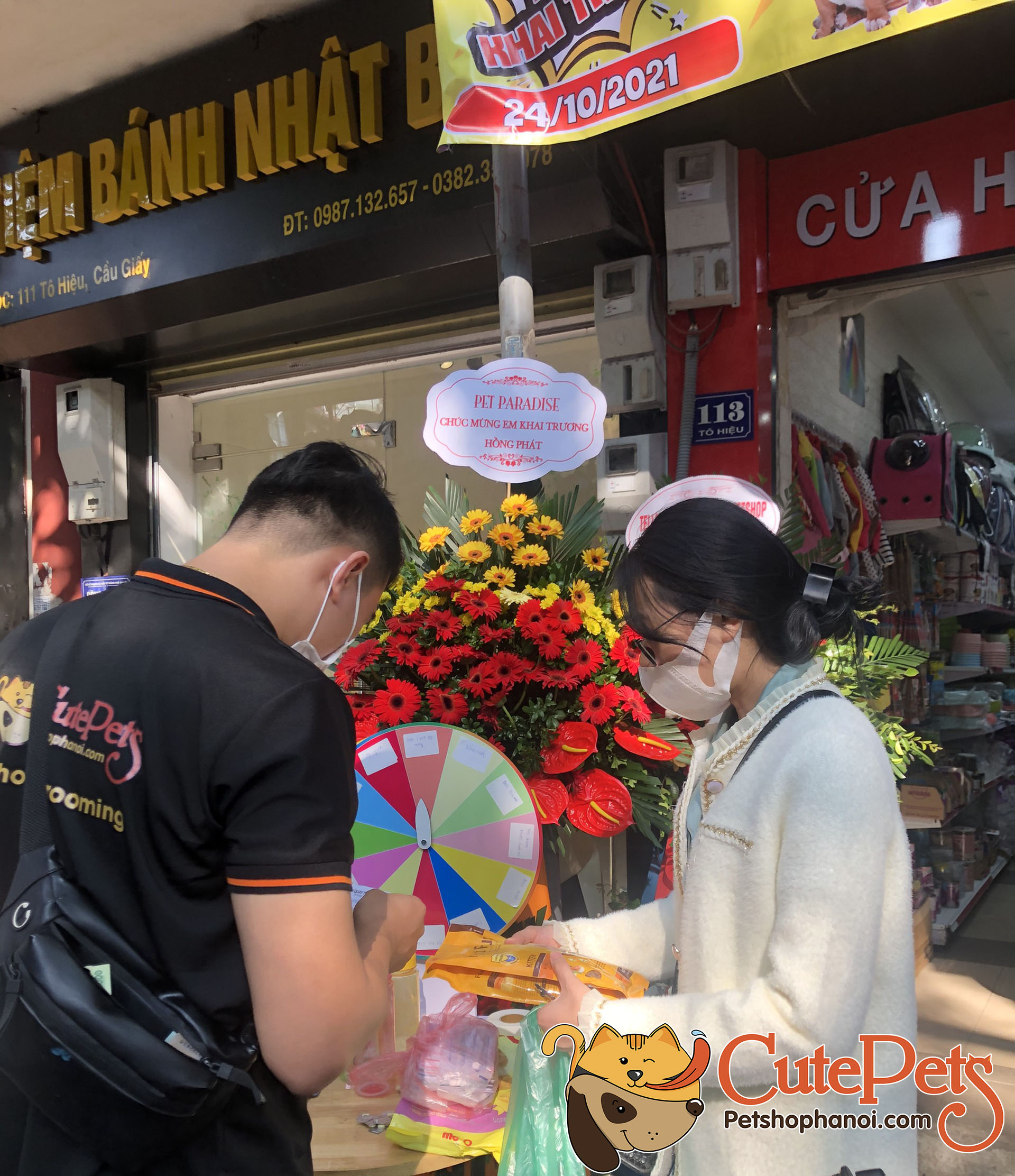 [THƯ CẢM ƠN] KHÁCH HÀNG ĐÃ THAM DỰ LỄ KHAI TRƯƠNG CỬA HÀNG.