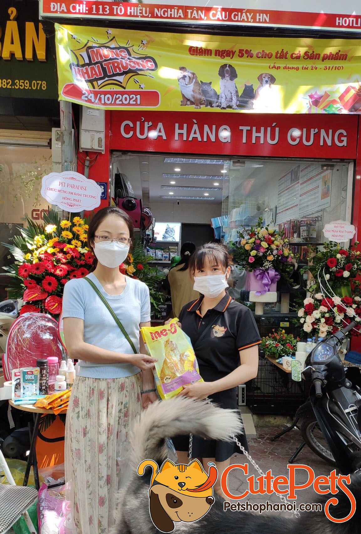 [THƯ CẢM ƠN] KHÁCH HÀNG ĐÃ THAM DỰ LỄ KHAI TRƯƠNG CỬA HÀNG.