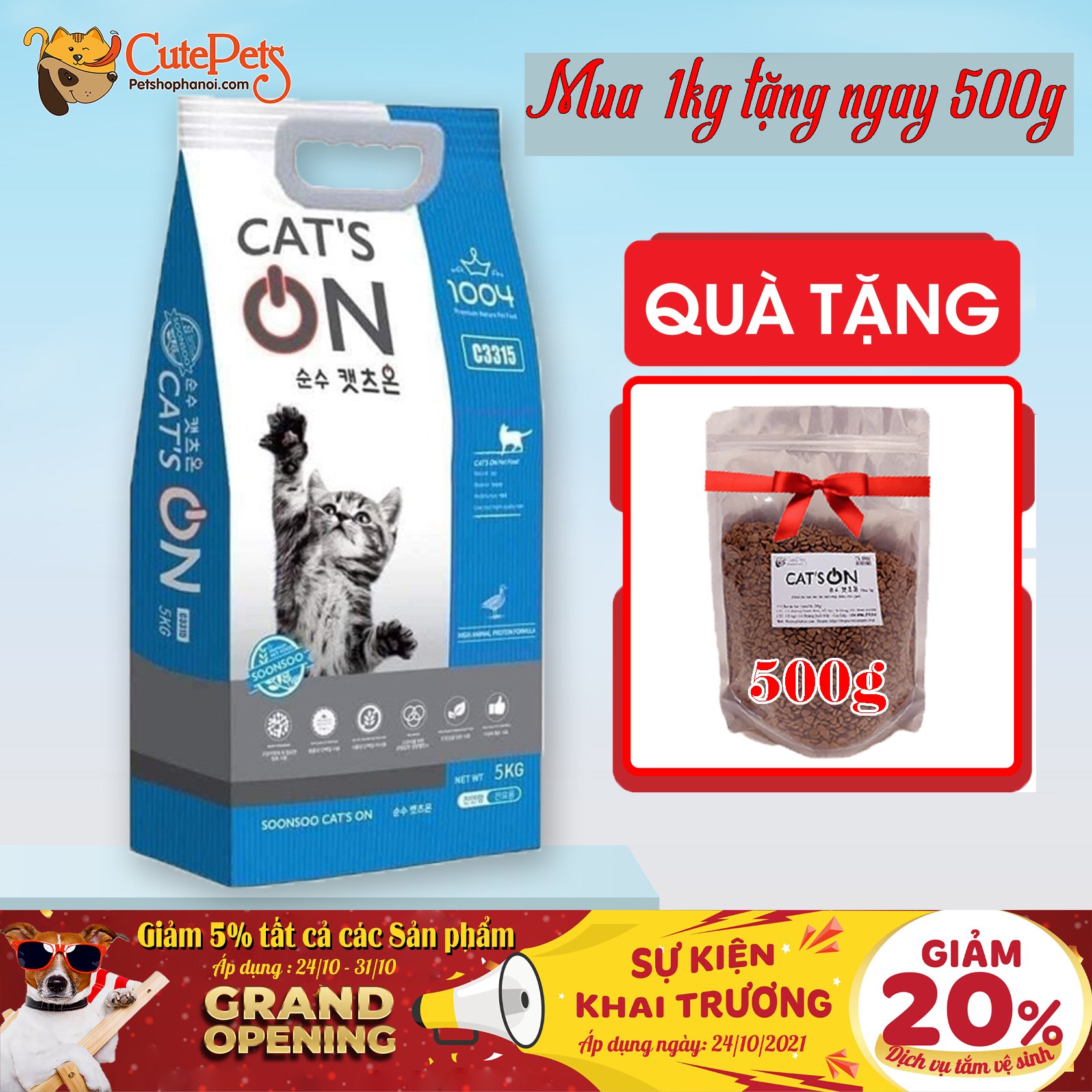 TƯNG BỪNG KHAI TRƯƠNG SALE SẬP SÀN - NGÀN QUÀ TẶNG.