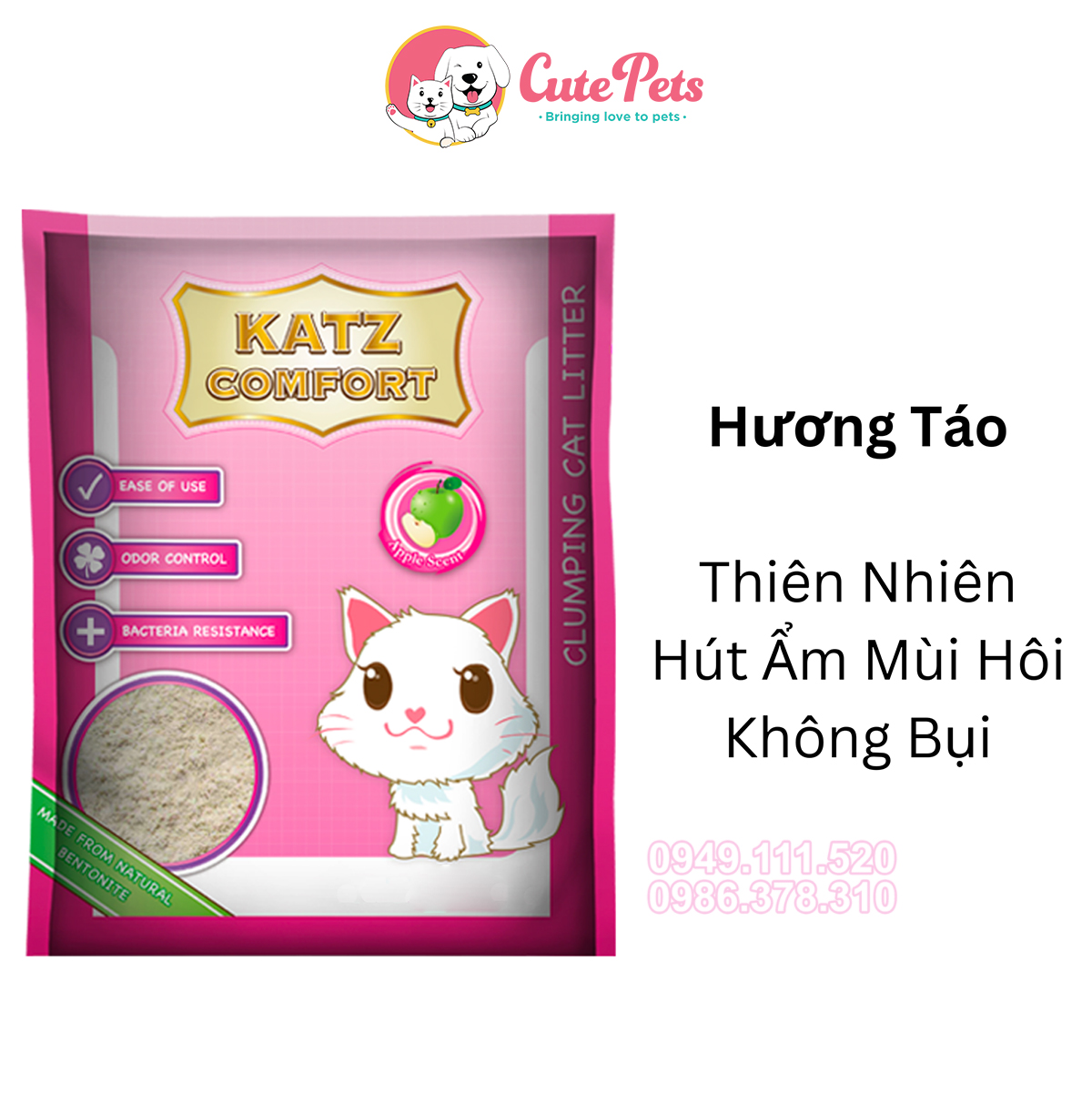 Katz Pet Supplies Cát Mèo Katz Comfort 10L - Main Image