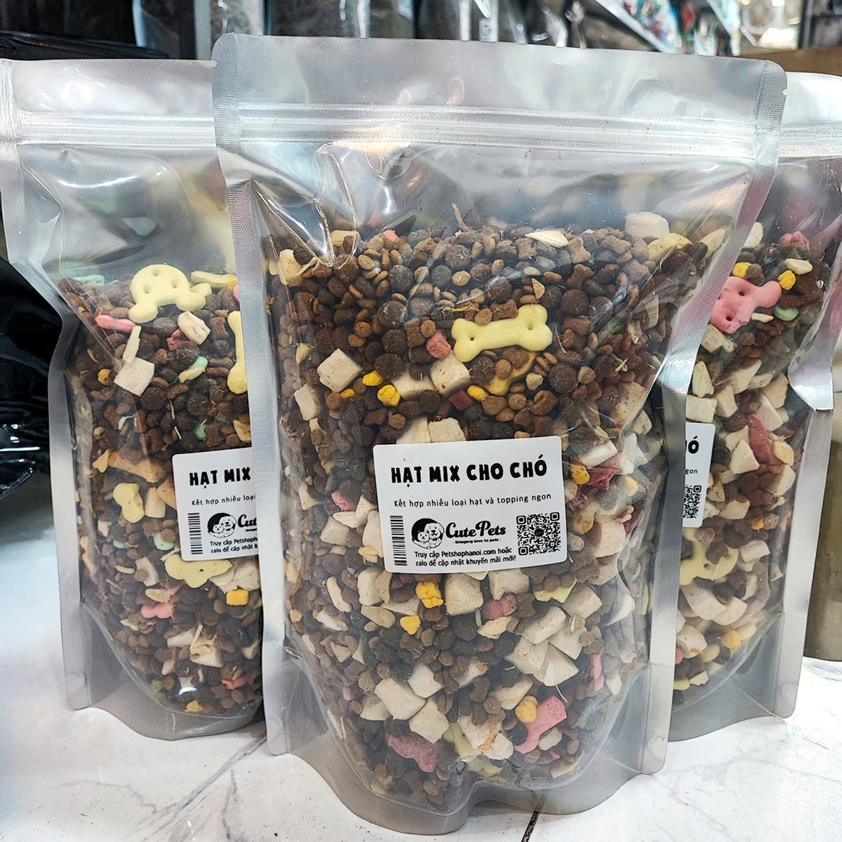 Hạt mix chó mọi lứa tuổi 1kg - Cutepets Cutepets - Pet shop & Grooming ...