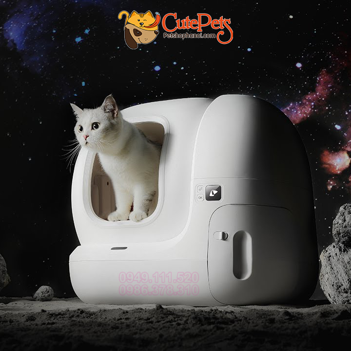 Máy vệ sinh tự động PETKIT PURA MAX kháng khuẩn, khử mùi chính hãng dành cho mèo - CutePets
