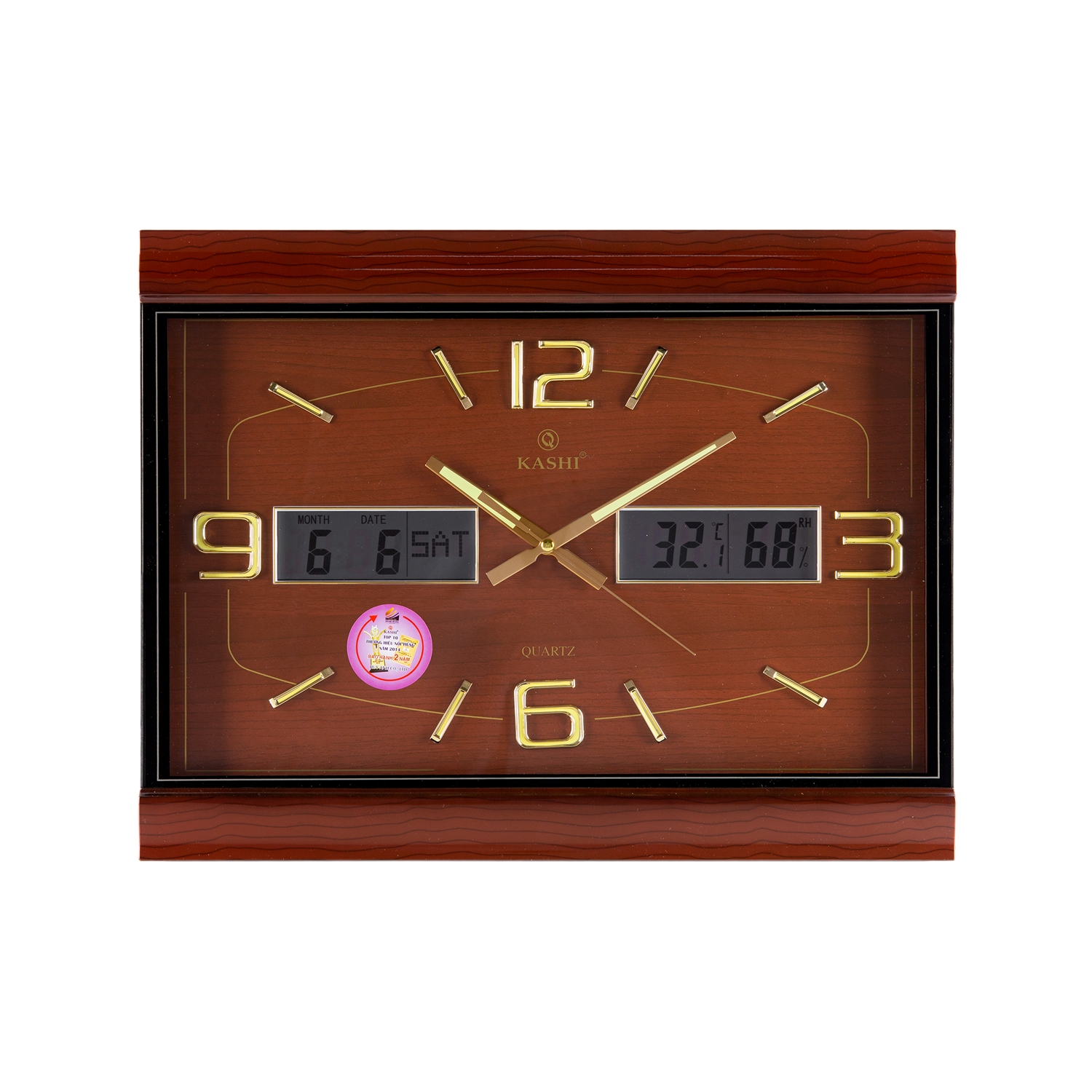 Đồng hồ treo tường K909 Dạ Quang Kashi Clock