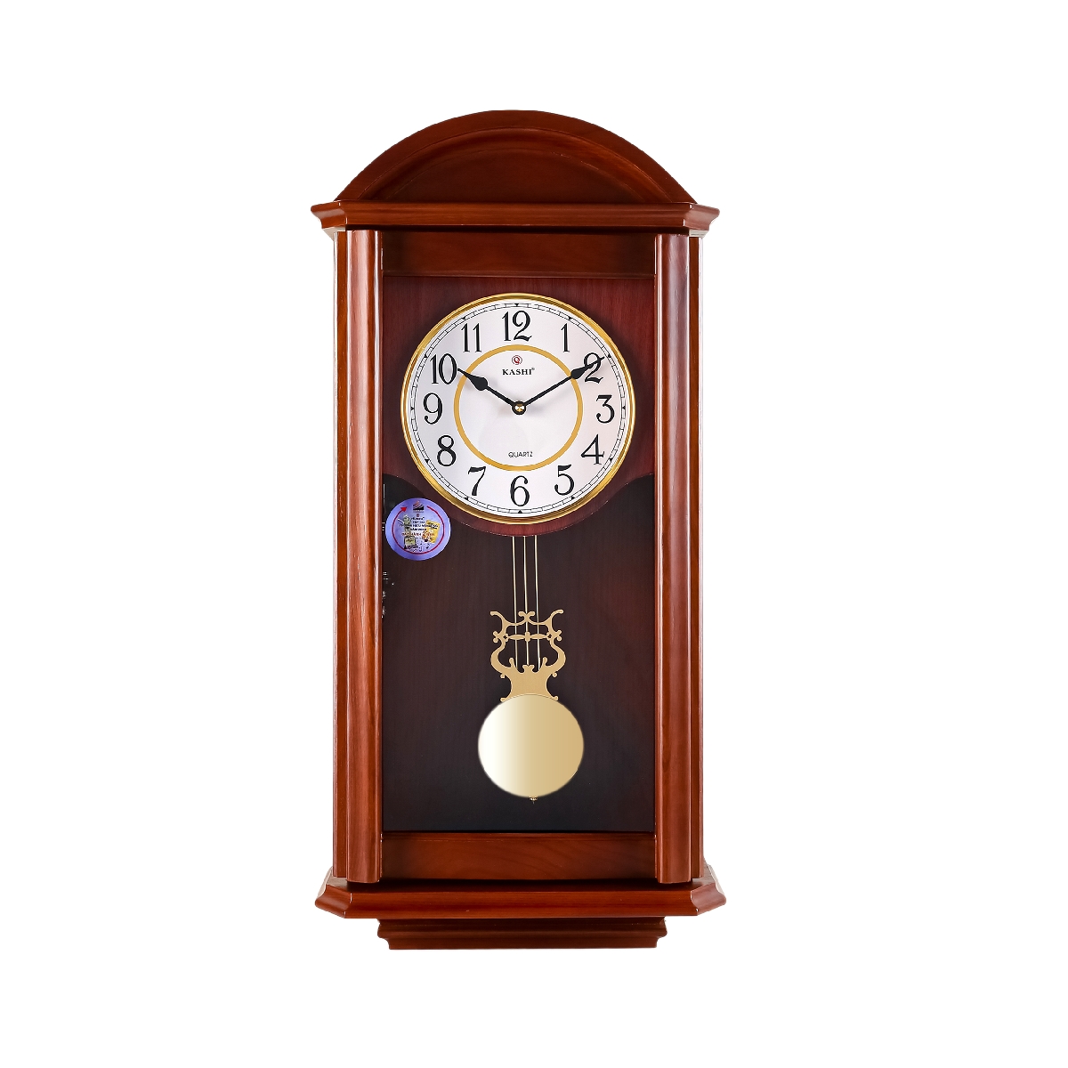 Đồng hồ treo tường quả lắc New HM833 số la mã Kashi Clock