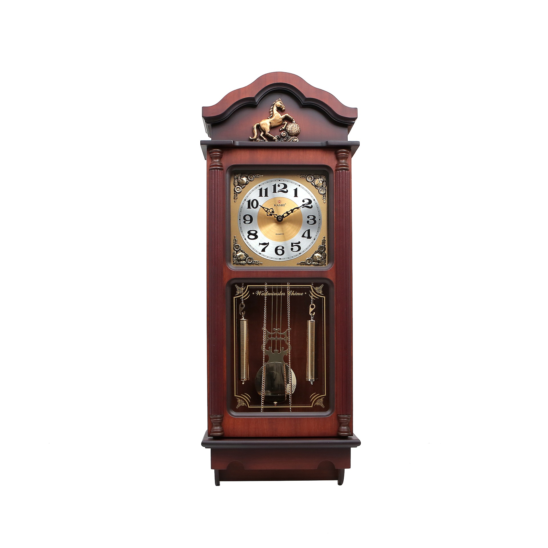 Đồng hồ treo tường quả lắc KN626 Kashi Clock