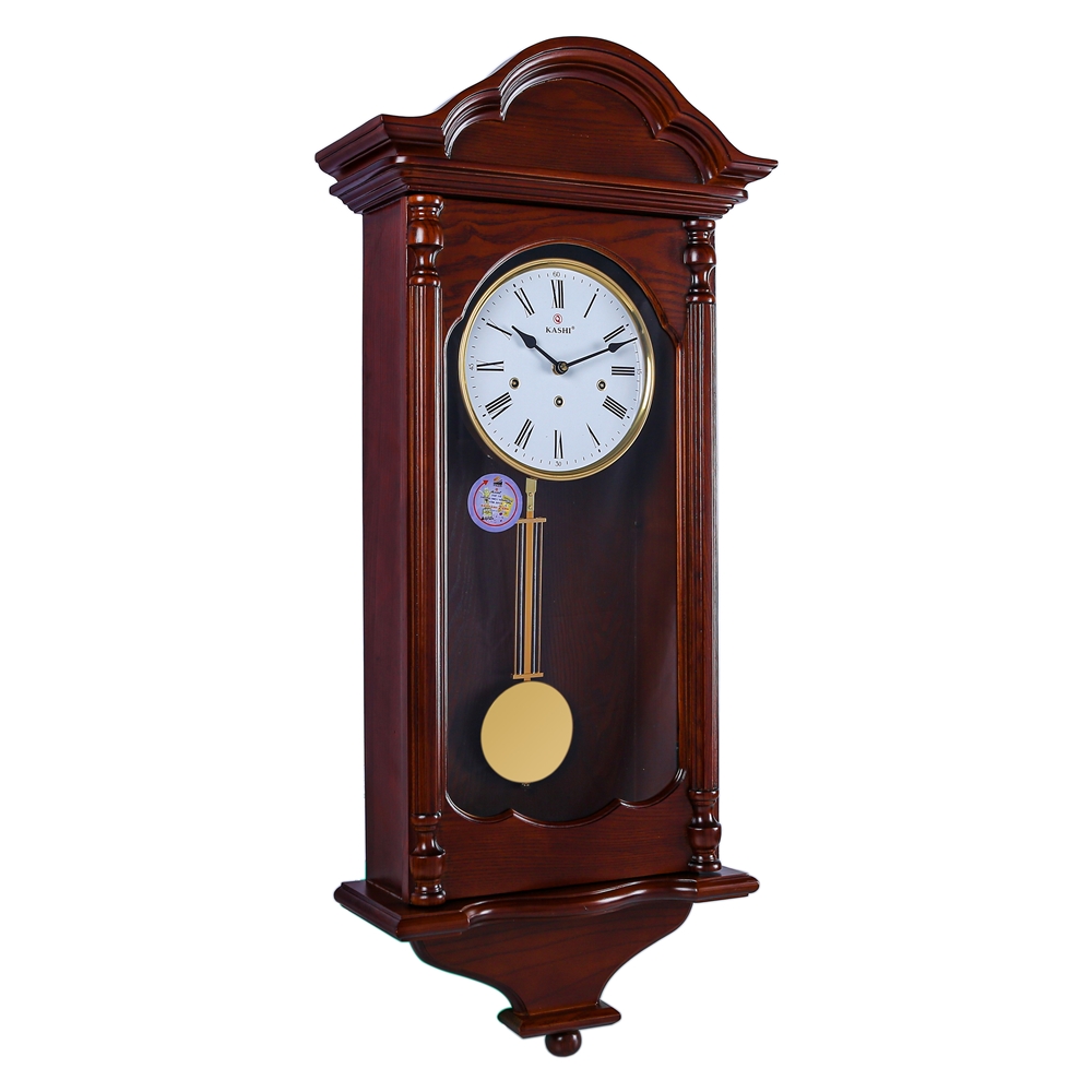 Đồng hồ treo tường quả lắc New HM830 số la mã Kashi Clock