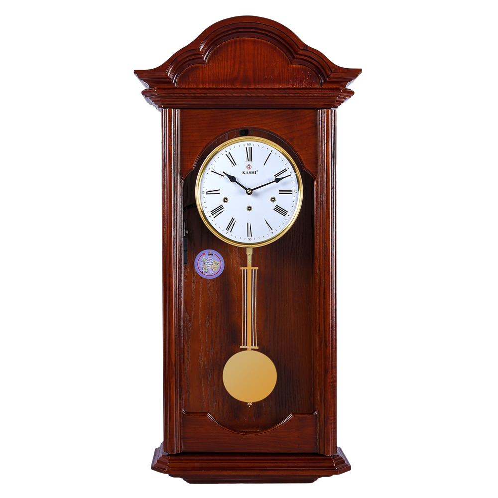 Đồng hồ treo tường quả lắc New HM831 số la mã Kashi Clock