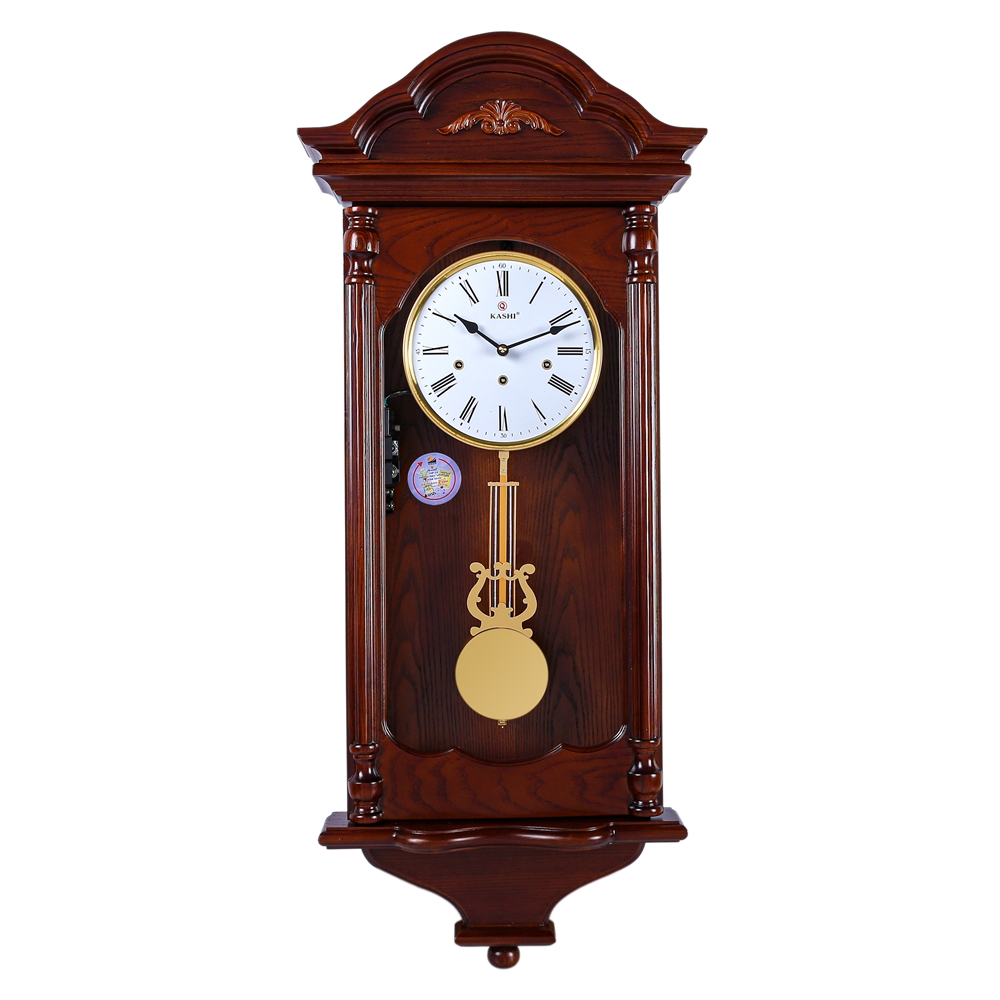 Đồng hồ treo tường quả lắc New HM839 số la mã Kashi Clock