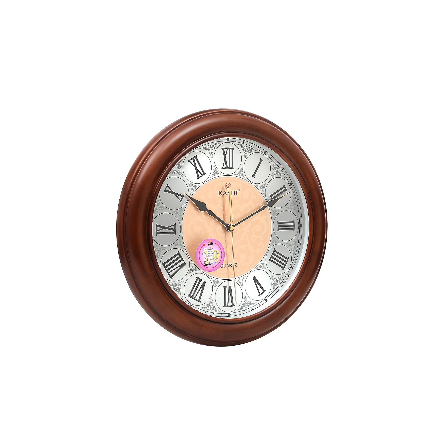 Đồng hồ treo tường HM334 số La Mã Kashi Clock