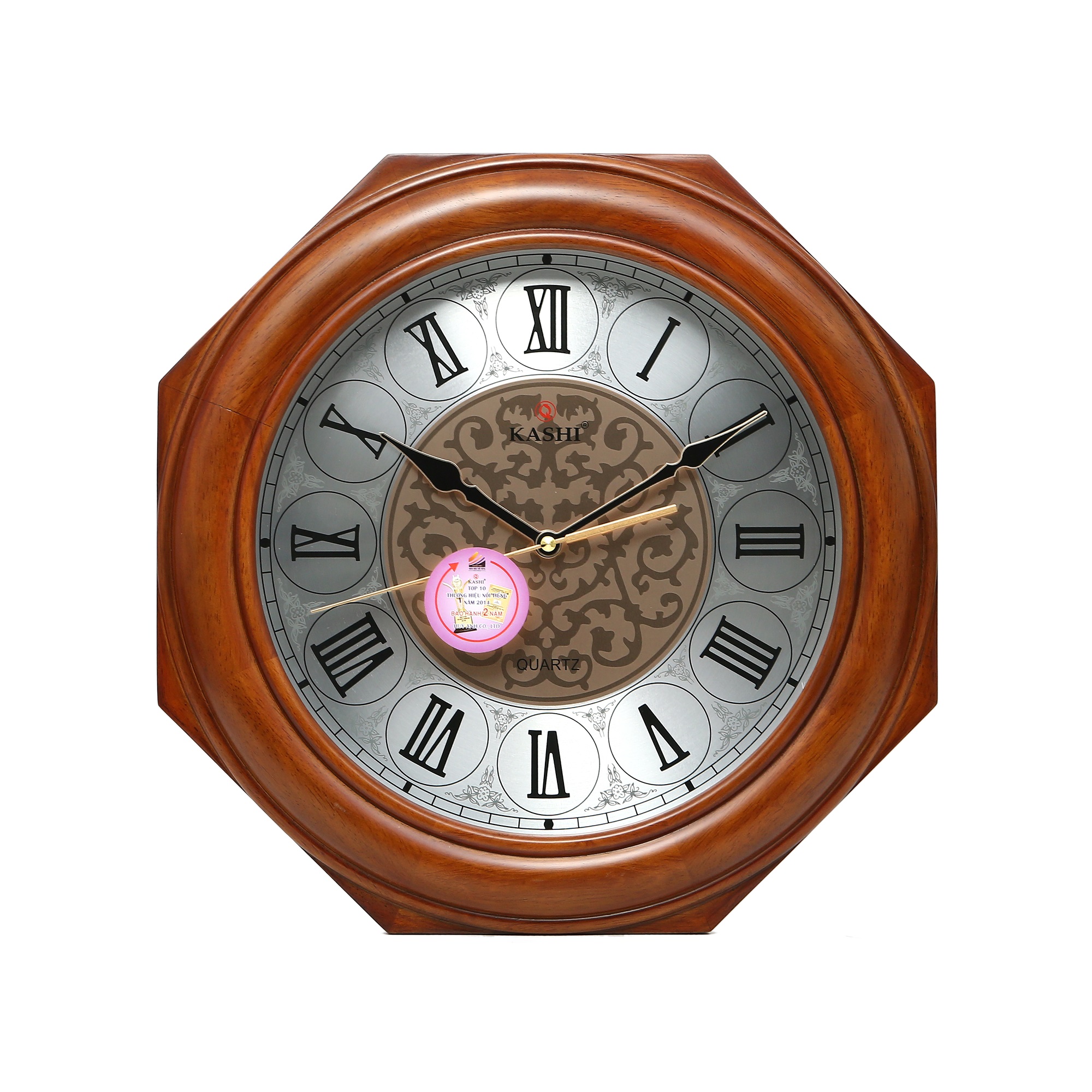 Đồng hồ treo tường HM335 số La Mã Kashi Clock