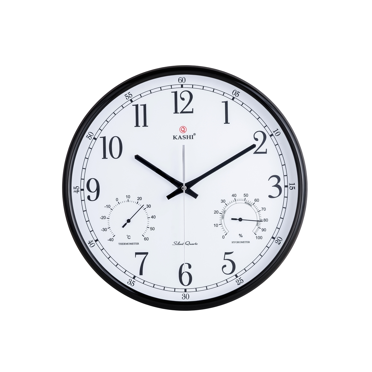 Đồng hồ treo tường Kashi HM351 Đen