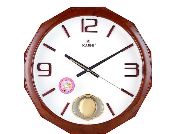 Đồng hồ treo tường HM412 Số cọc Kashi Clock