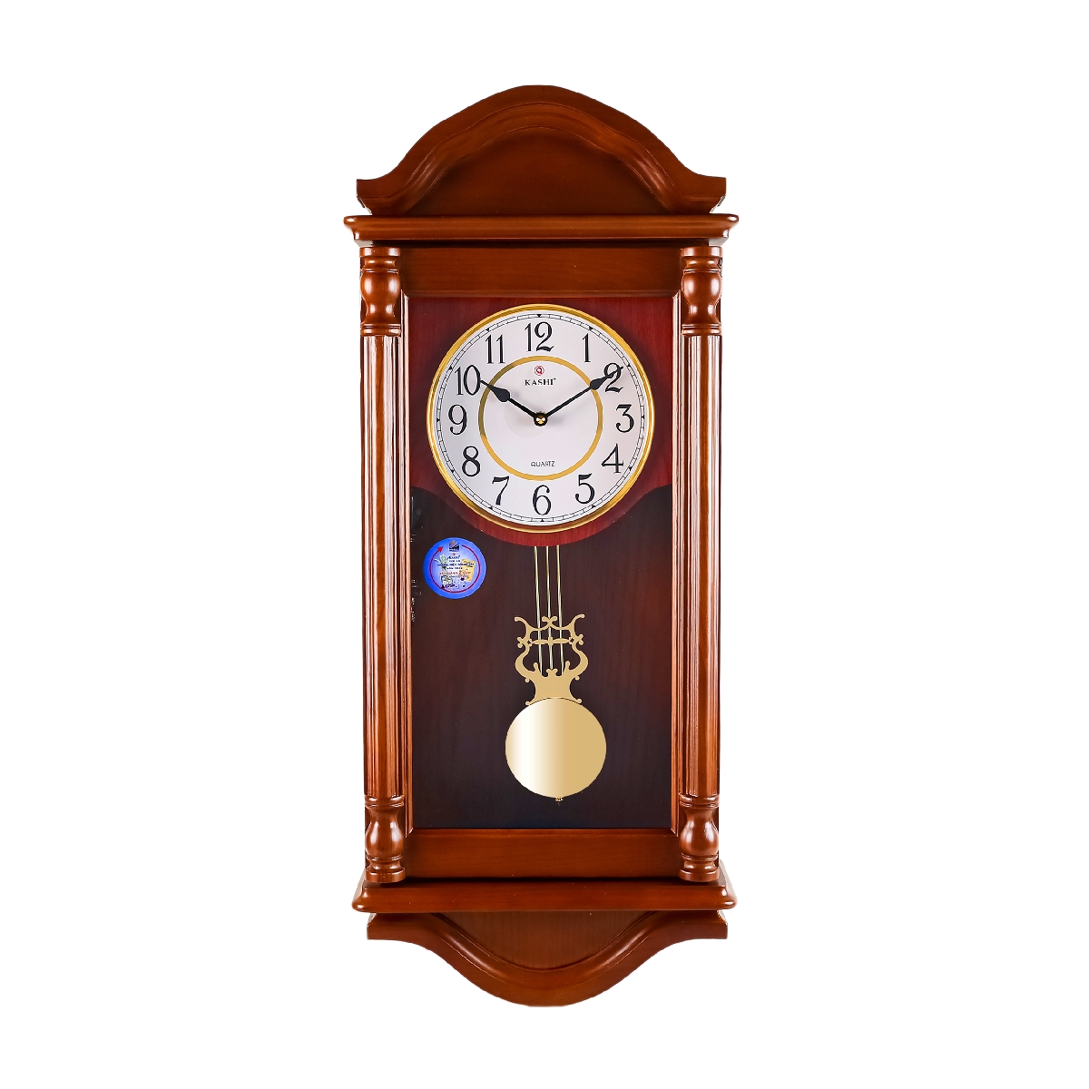 Đồng hồ treo tường quả lắc New HM672 Kashi Clock