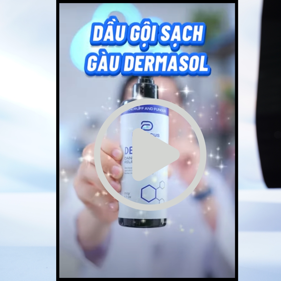 Dầu gội Dermasol - Chuyên gia gàu nấm - Dr Focus