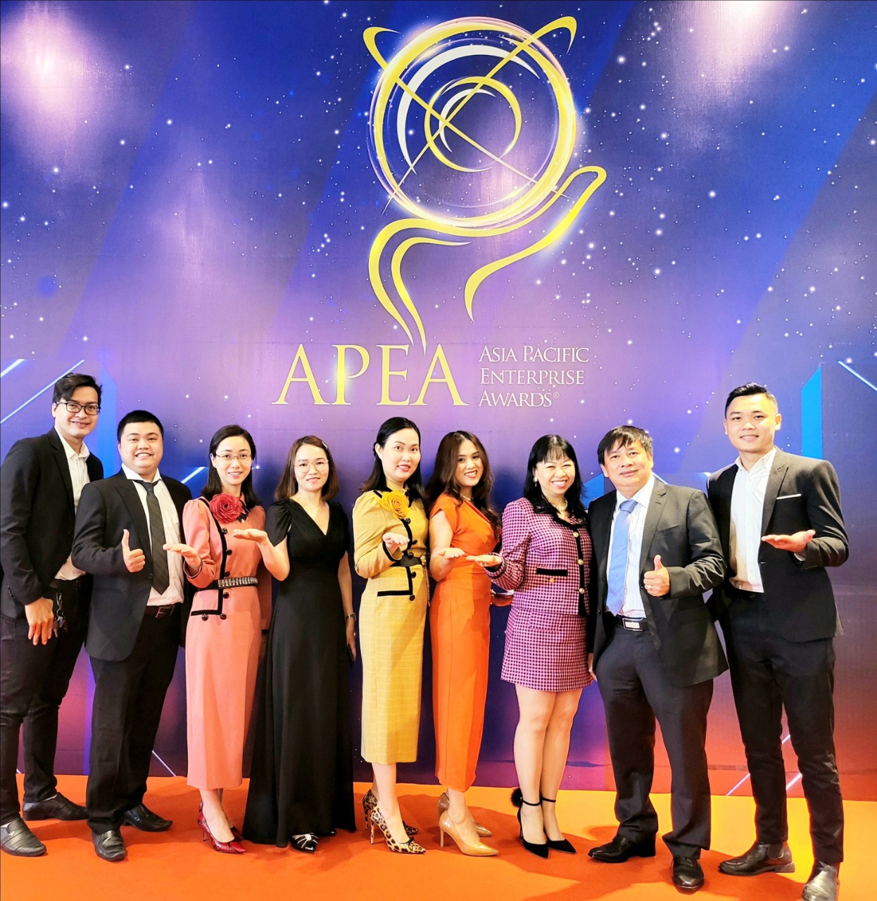 Công ty OTB tự hào nhận giải Doanh nghiệp tăng trưởng nhanh tại APEA 2021