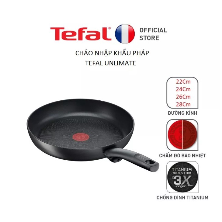 Chảo chống dính Tefal Ultimate 26cm