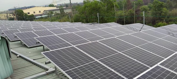 ĐIỆN MẶT TRỜI CÔNG SUẤT 100.8KWP-3P HÒA LƯỚI TRỌN GÓI