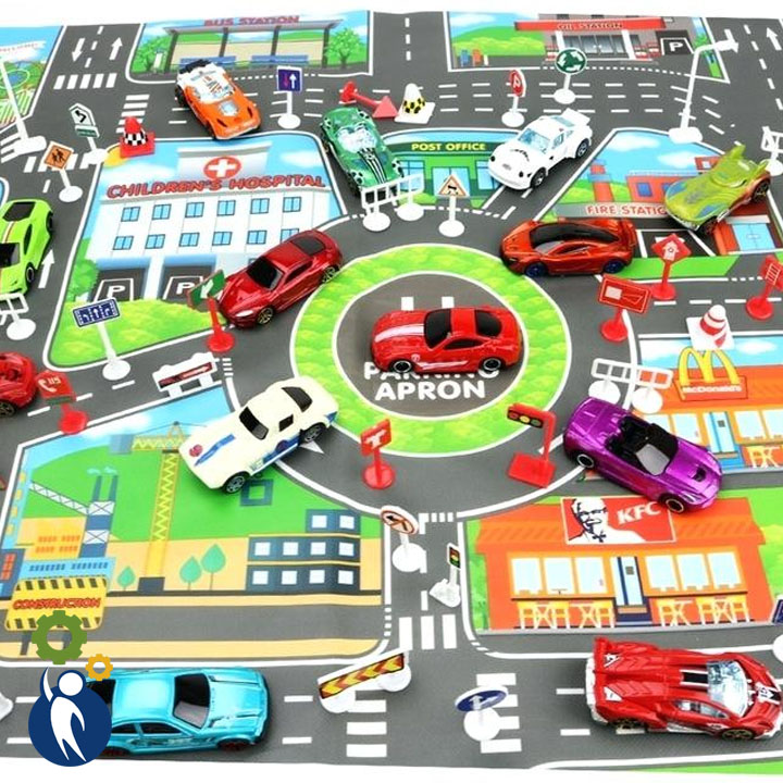 Bản Đồ Thành Phố 83x57cm