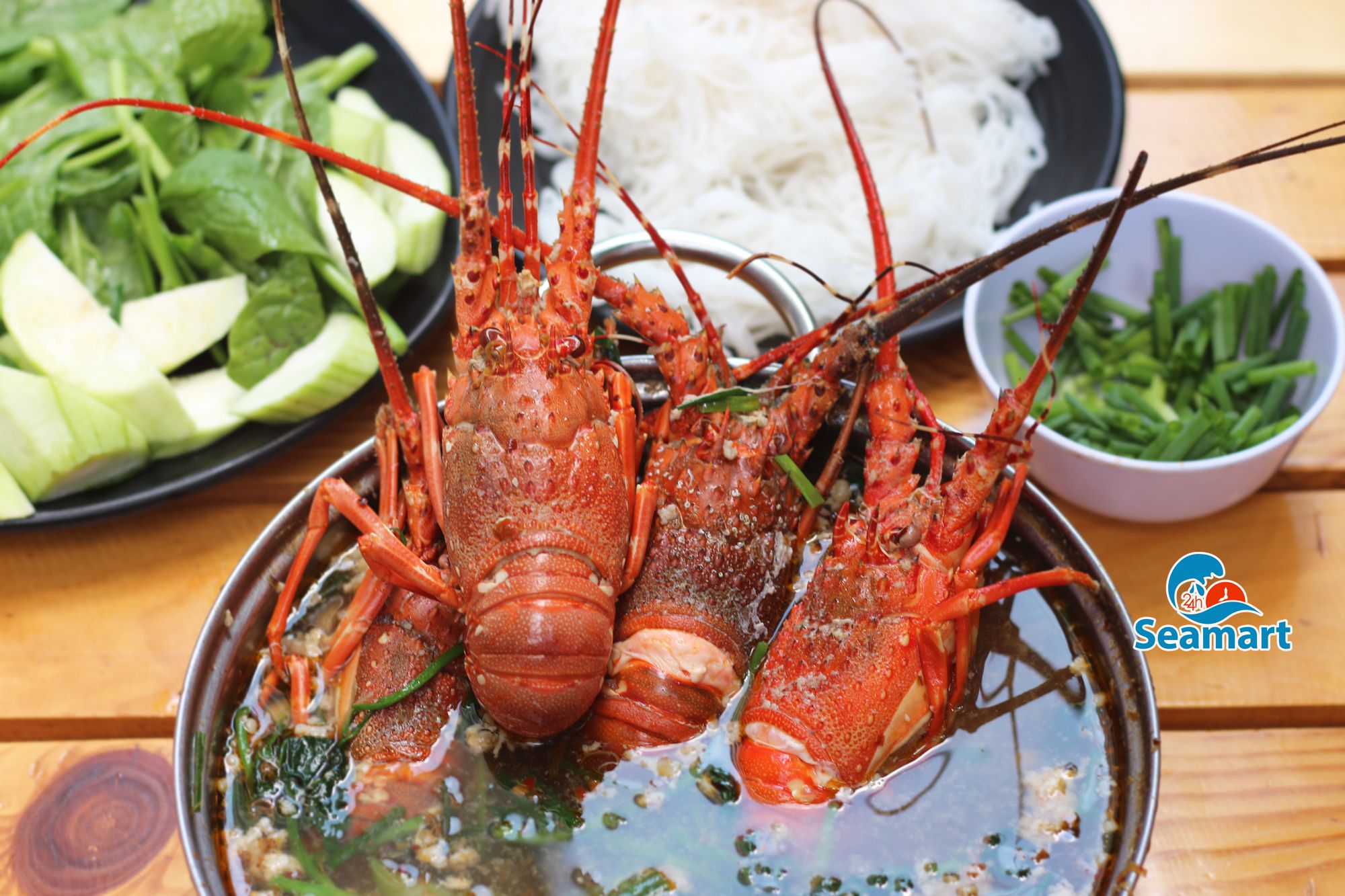 Lẩu tôm hùm bổ dưỡng 