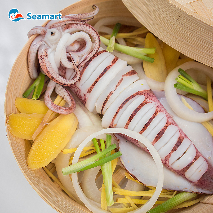 4. Mẹo Thưởng Thức Mực Ống Hấp