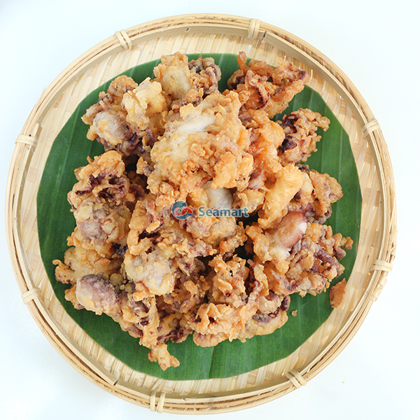 bạch tuộc chiên giòn